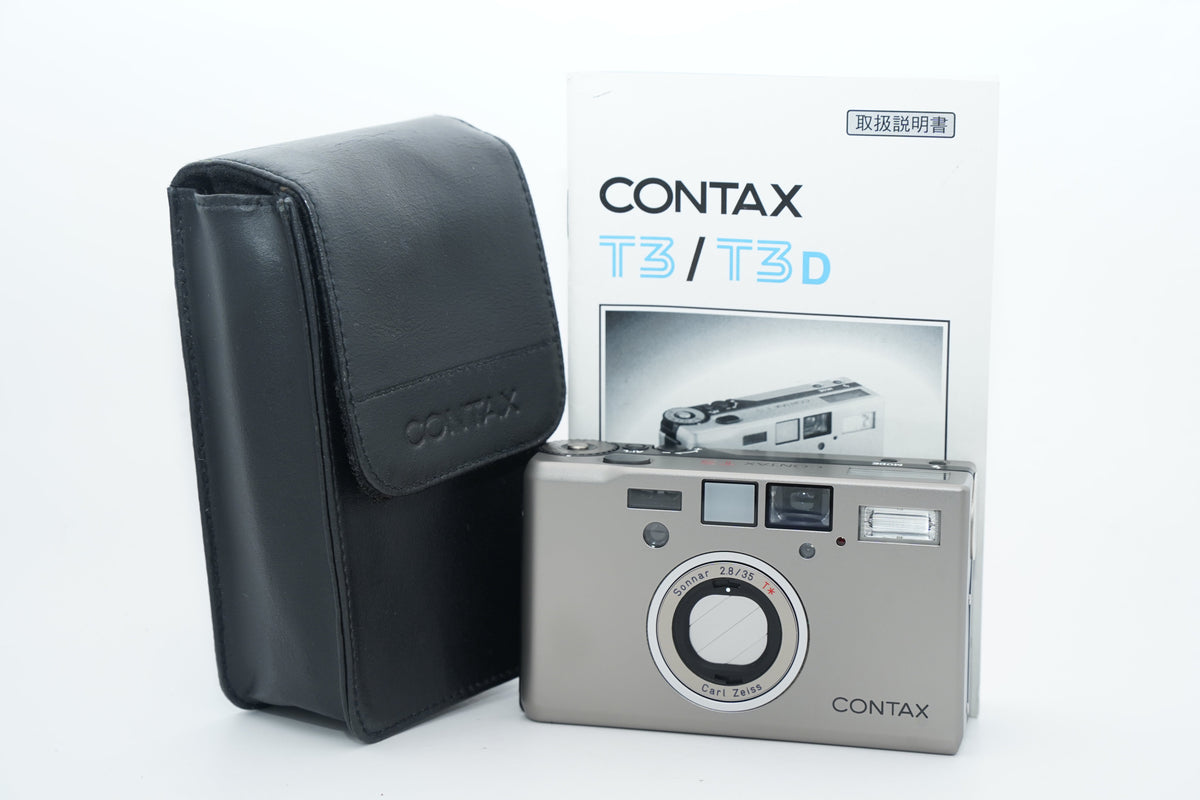 買取実績】CONTAX T3 チタンシルバーを340,000円で買取いたしました 