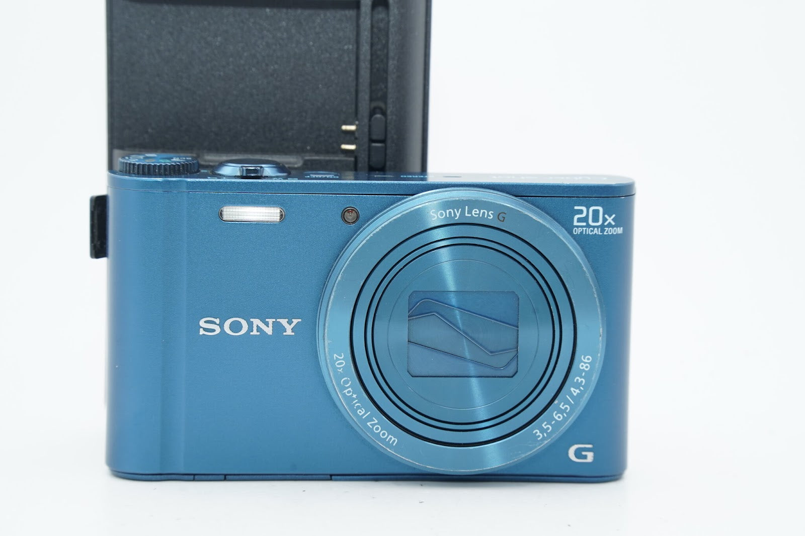SONY Cyber-shot DSC-WX300 ブルー バッテリー 充電器付属