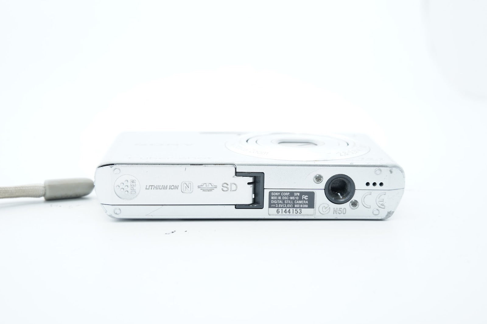 SONY Cyber-shot DSC-W610 シルバー バッテリー 充電器付属