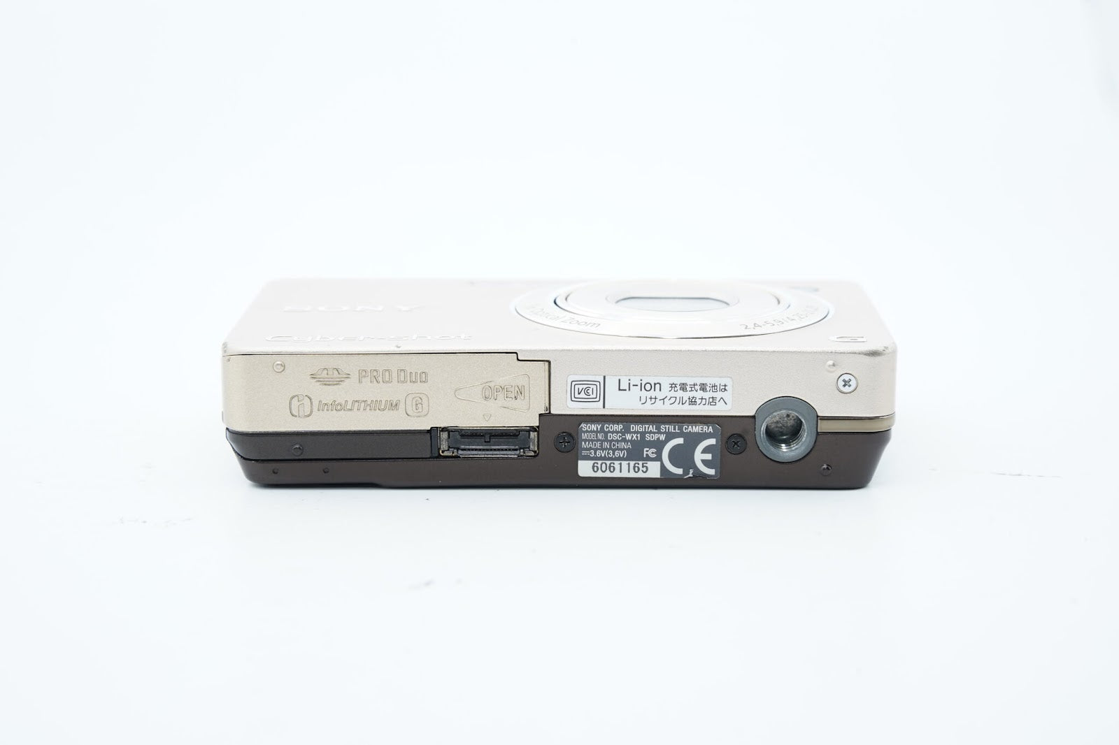 SONY Cyber-shot DSC-WX1 ゴールドバッテリー 充電器付属