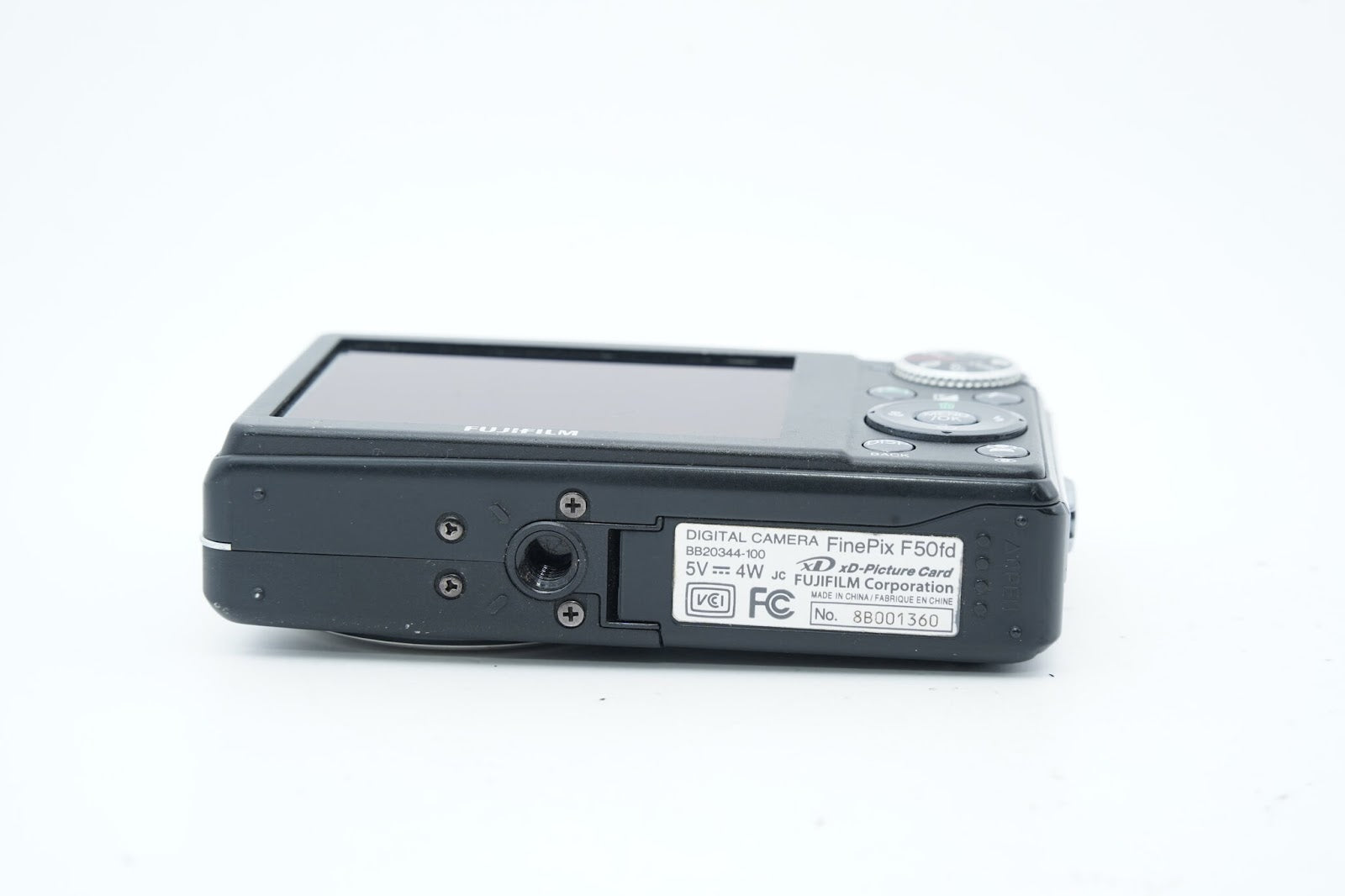 FUJIFILM FINEPIX F50fd ブラック バッテリー 充電器付属