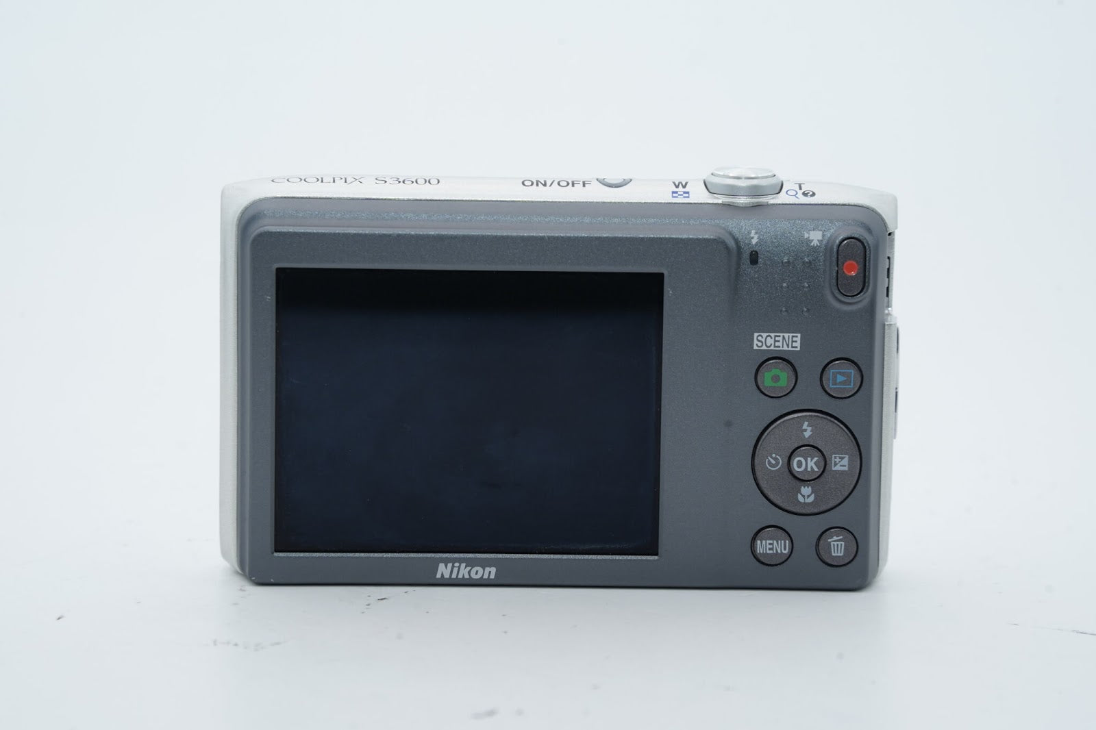 Nikon COOLPIX S3600 シルバー バッテリー 充電器付属