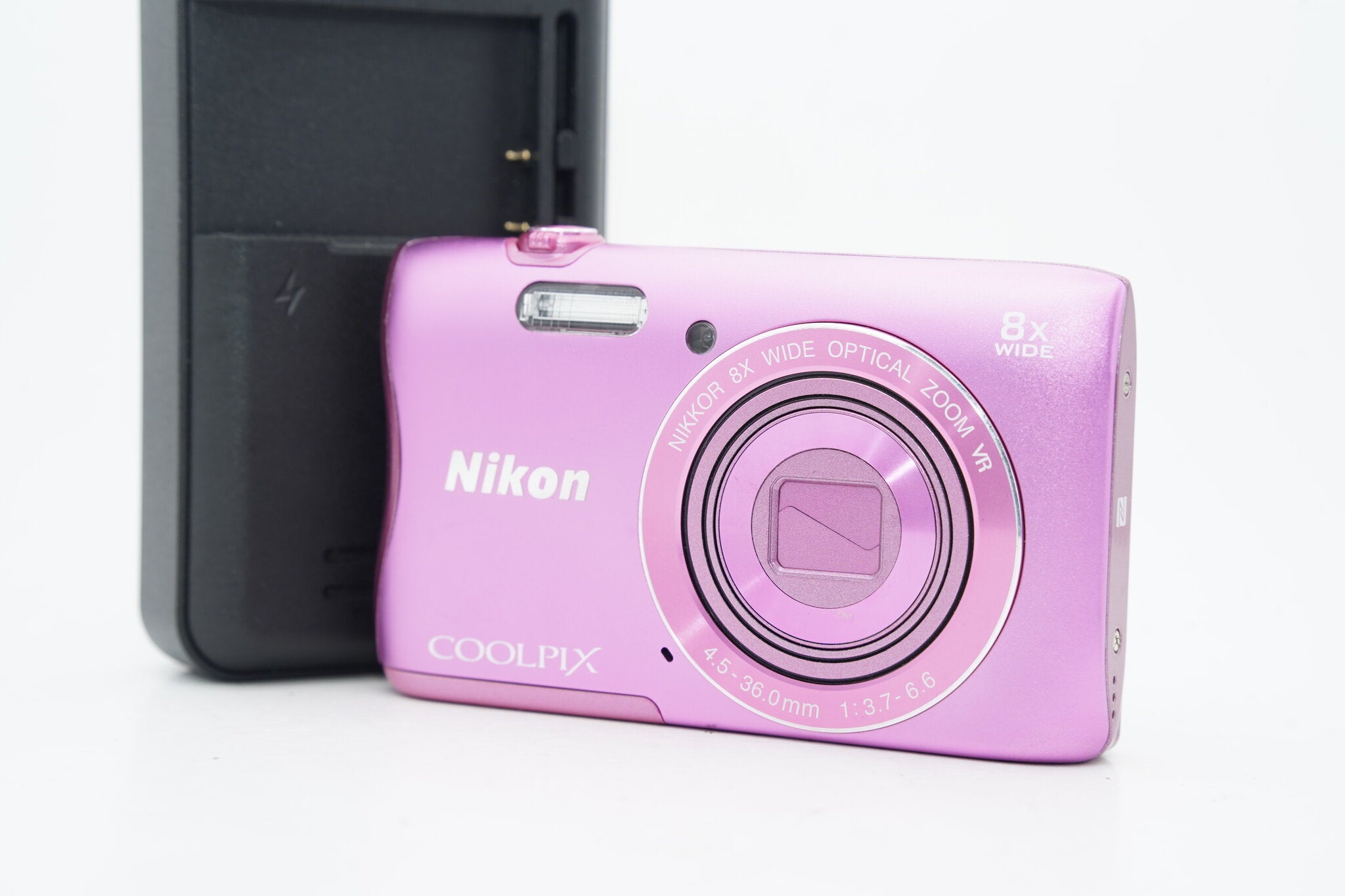 Nikon COOLPIX S3700 ﾋﾟﾝｸ バッテリー 充電器付属