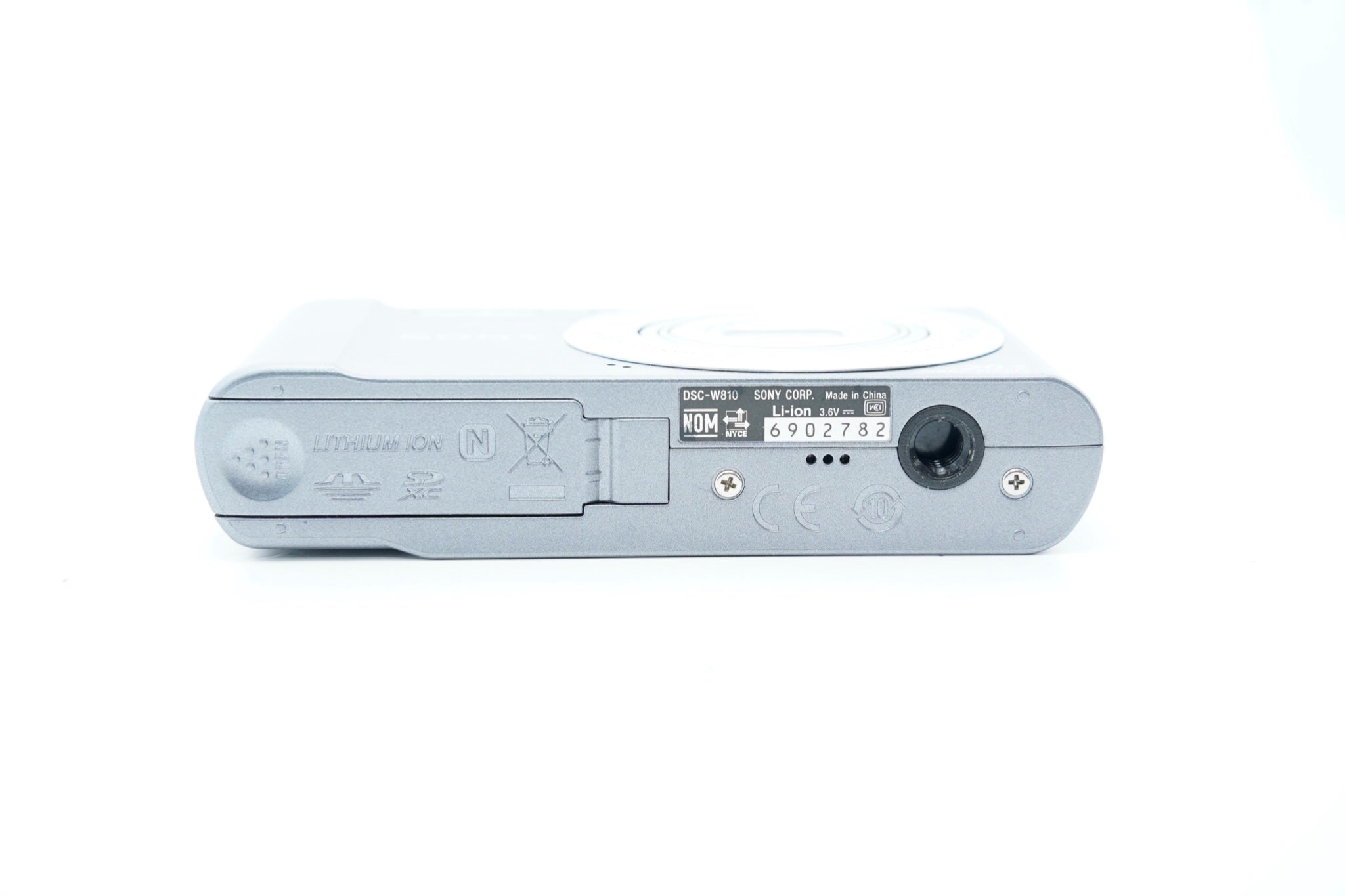 SONY Cyber-shot DSC-W810 シルバー バッテリー 充電器付属 #3576 - 4