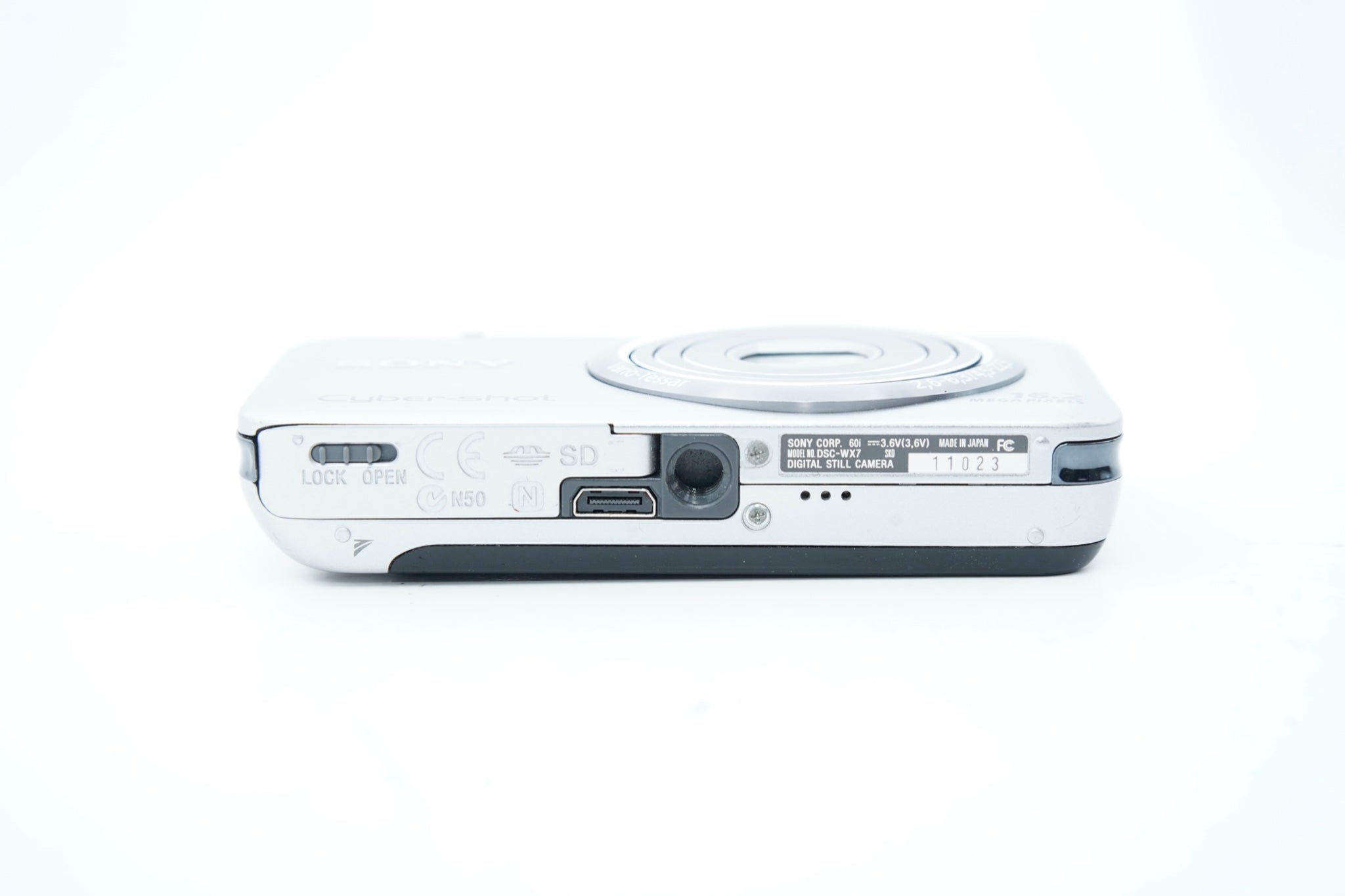 SONY Cyber-shot DSC-WX7 シルバー バッテリー 充電器付属 #3581 - 4