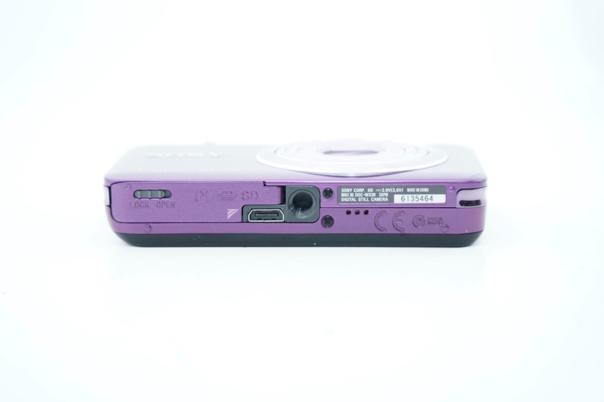 SONY Cyber-shot DSC-WX30 パープル バッテリー 充電器付属 #3584 - 4