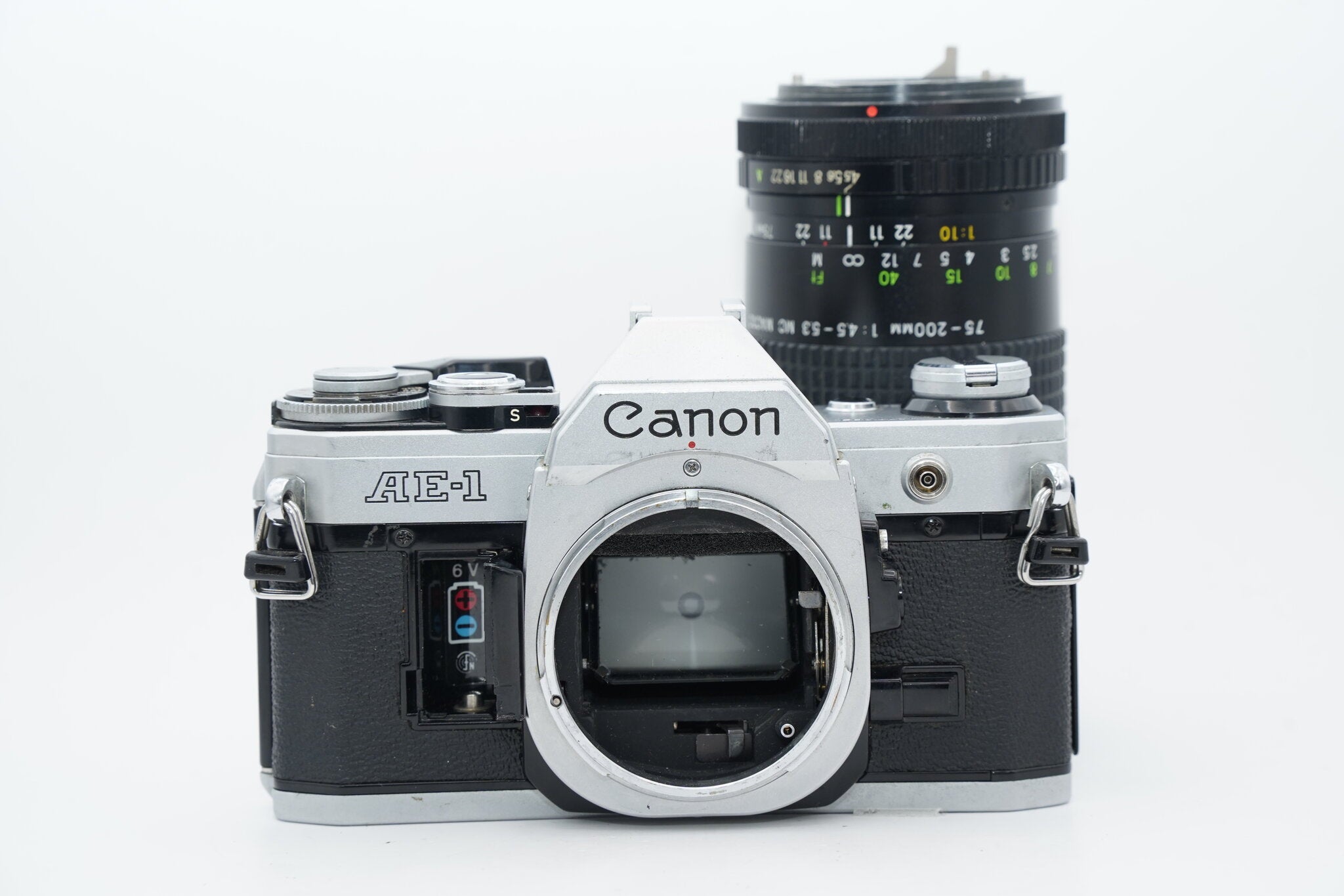CANON AE-1 シルバー COSINA 75-200mm #3600 - 1