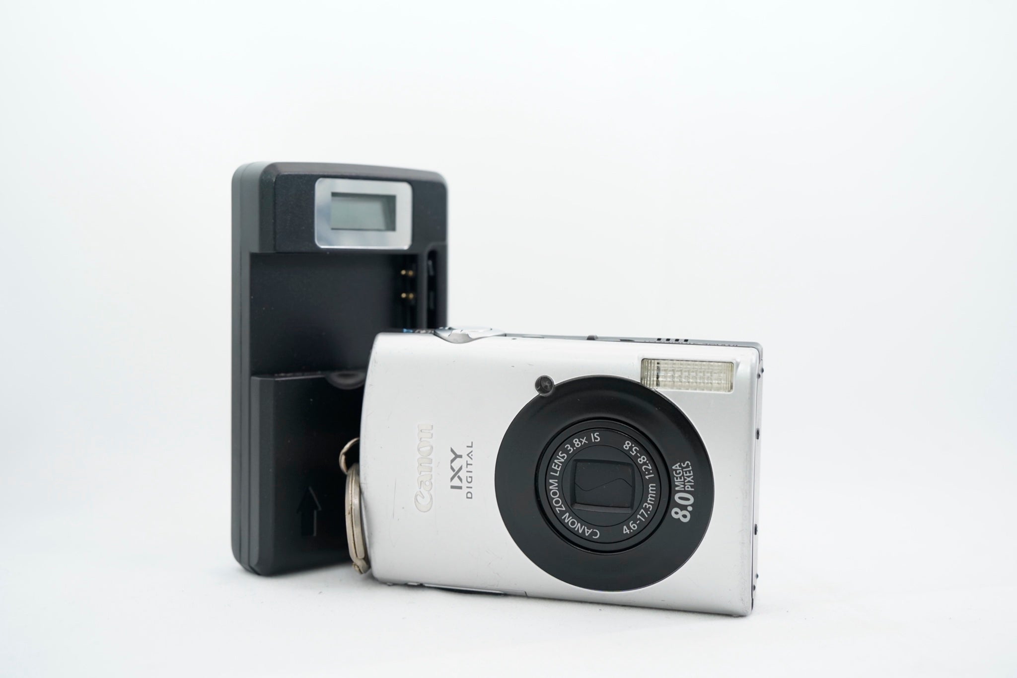 Canon IXY DIGITAL 910 IS シルバー(付属:バッテリー)