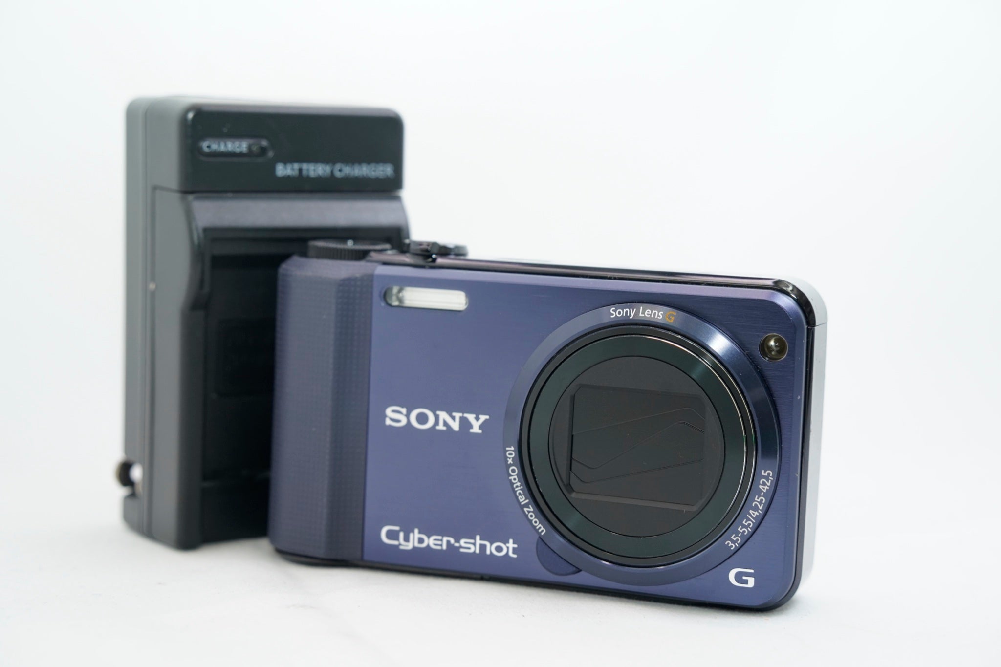 SONY Cyber-shot DSC-HX7V ブルー（付属：バッテリー 充電器 付属）