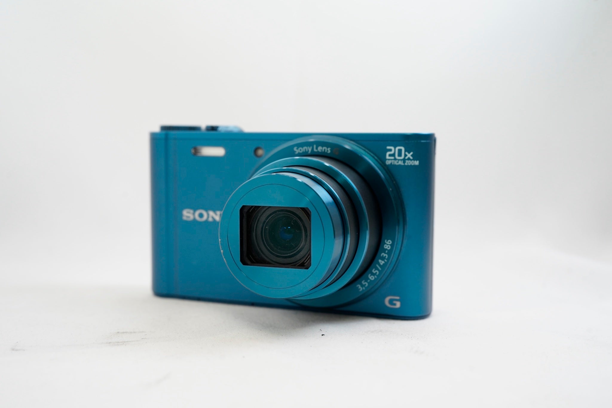 【美品】 ソニー　SONY Cyber-shot DSC-WX300 ブルー SONY Cyber-shot DSC-WX300 ブルー（付属：バッテリー）