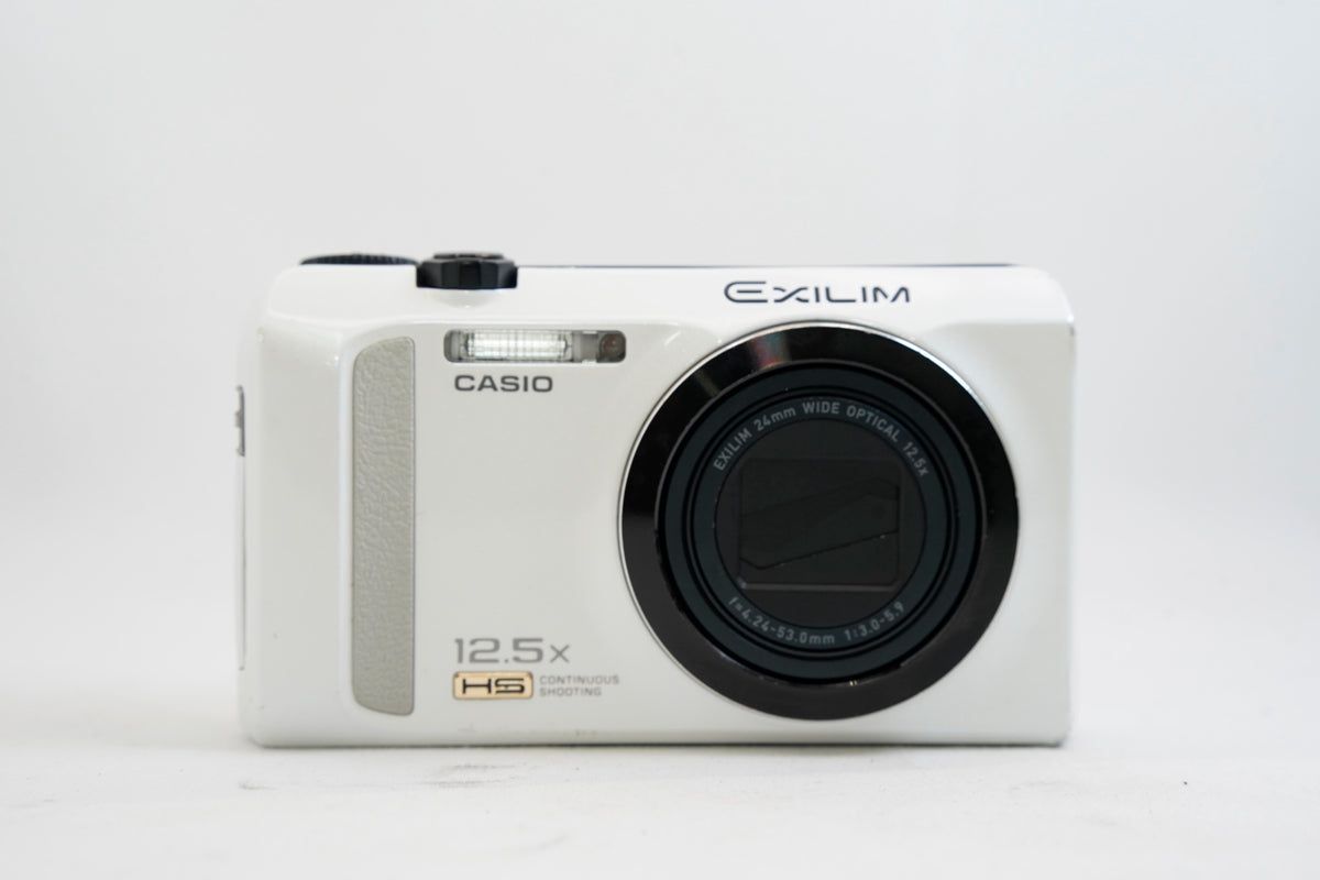 CASIO EXILIM EX-ZR200 ホワイト(付属:バッテリー)