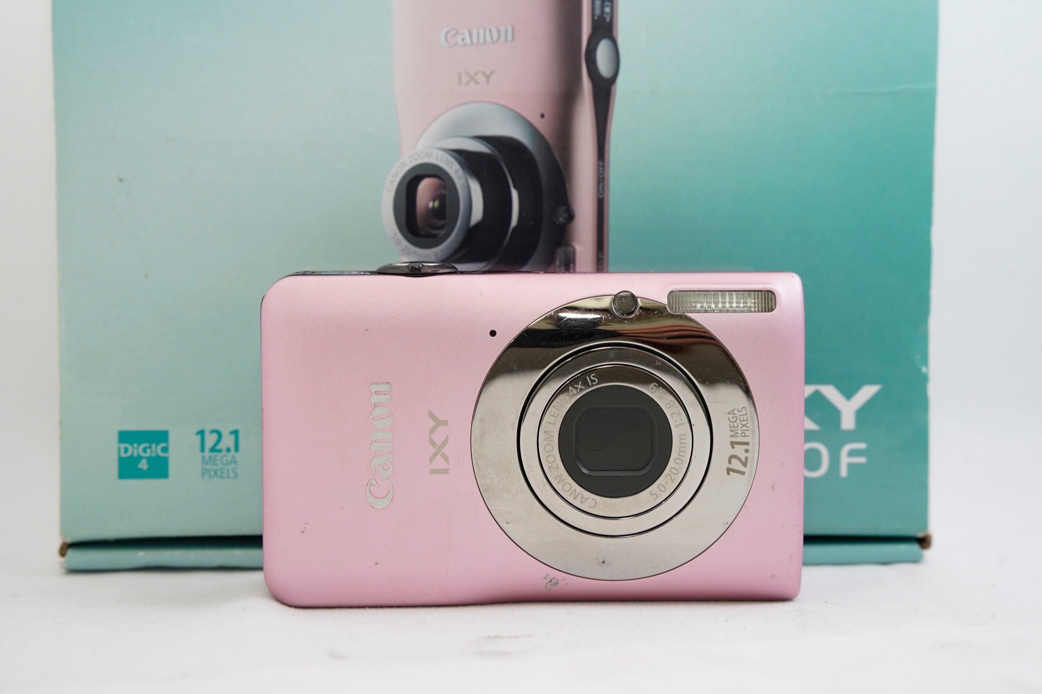 Canon IXY 200F ピンク(付属:バッテリー)