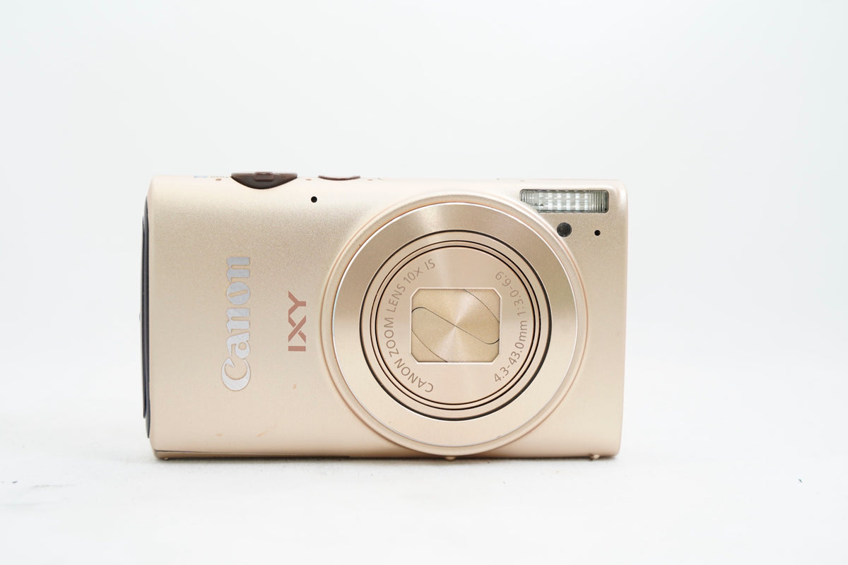 Canon IXY 620F ゴールド(付属:バッテリー・充電器・箱)