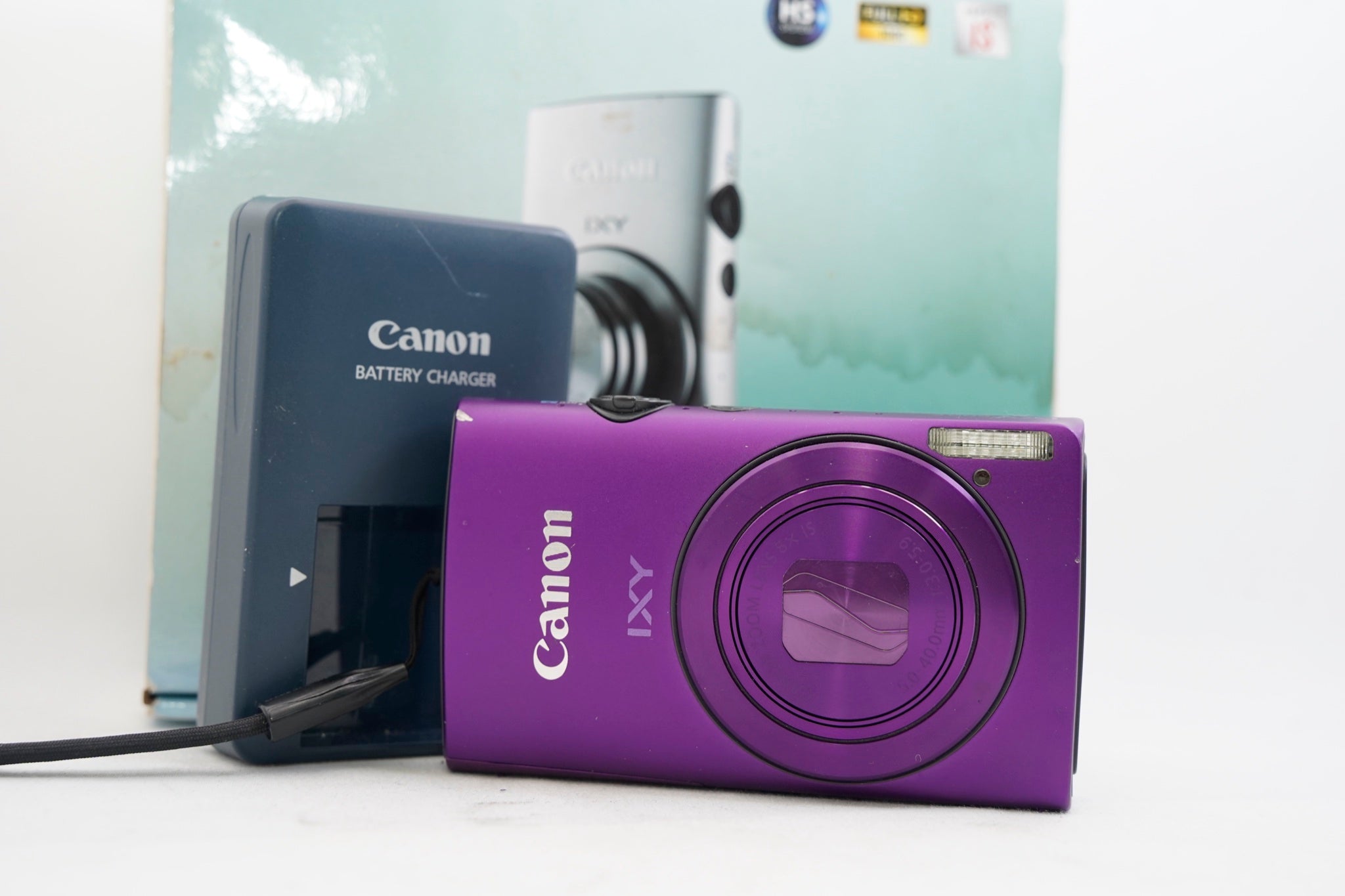 CANON IXY 600F パープル