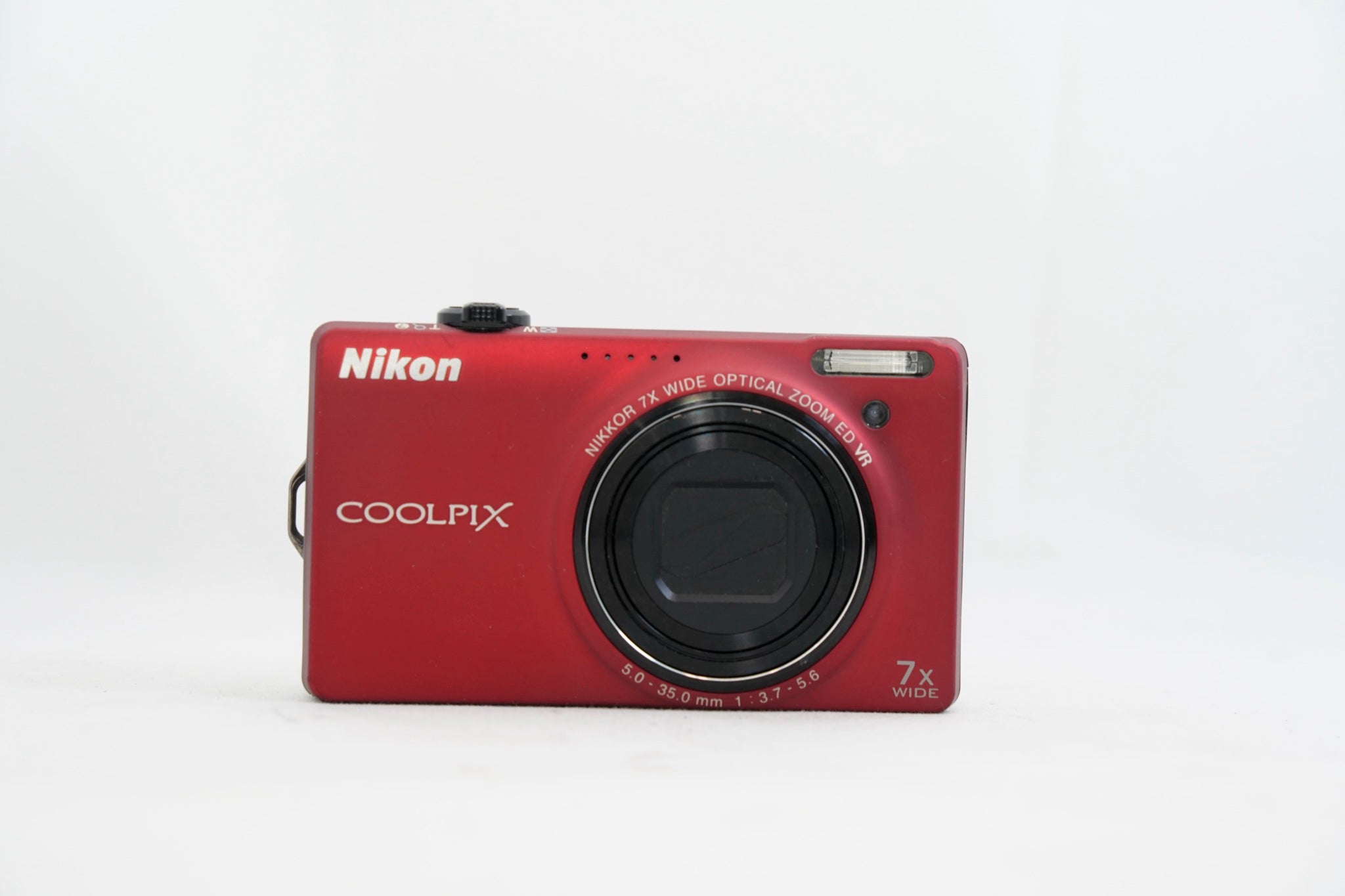 NIKON COOLPIX S6000 レッド