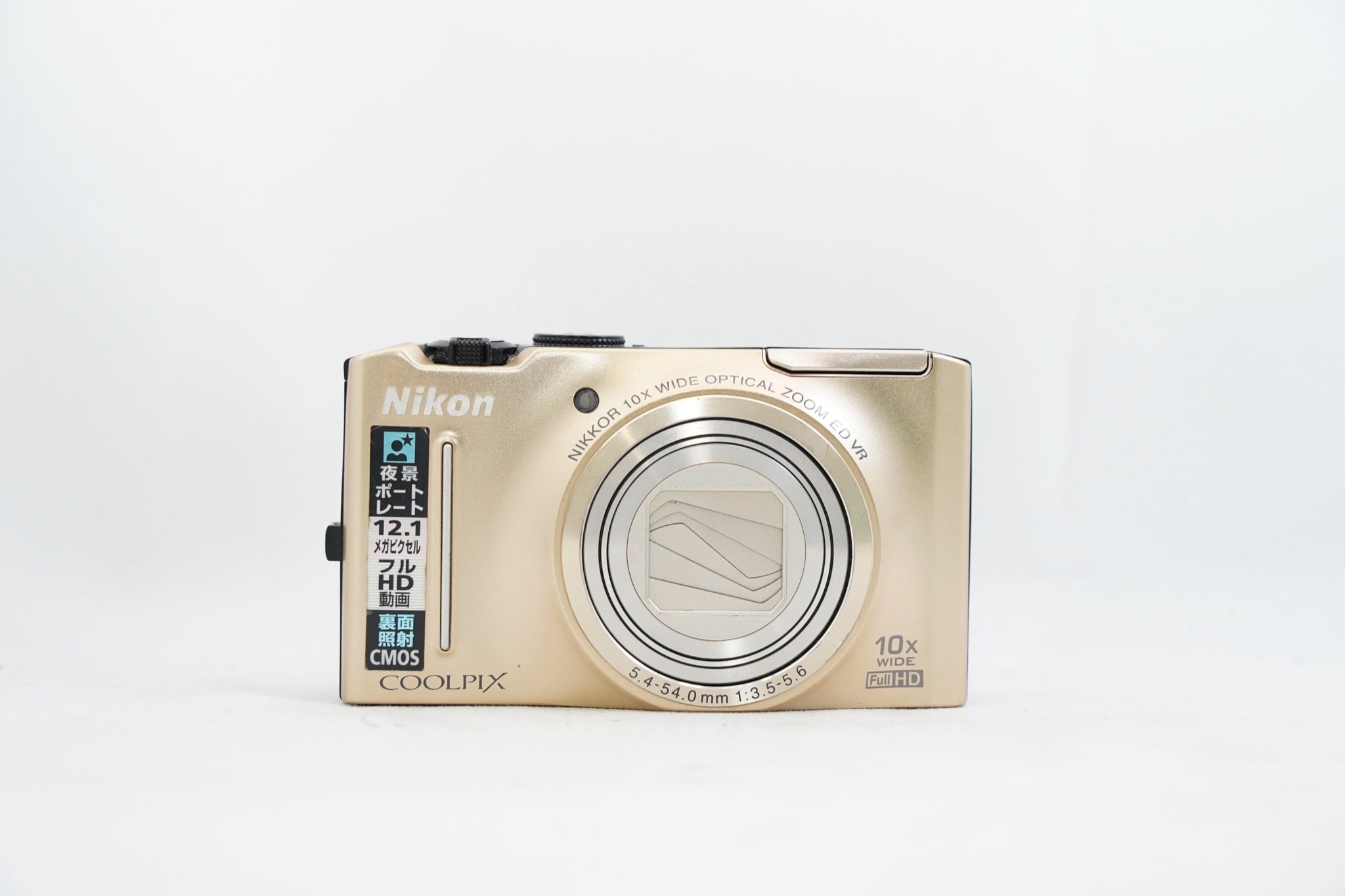 【美品・スマホ転送OK】ニコン Nikon COOLPIX S8100 ゴールド NIKON COOLPIX S8100 プレシャスゴールド 22110910