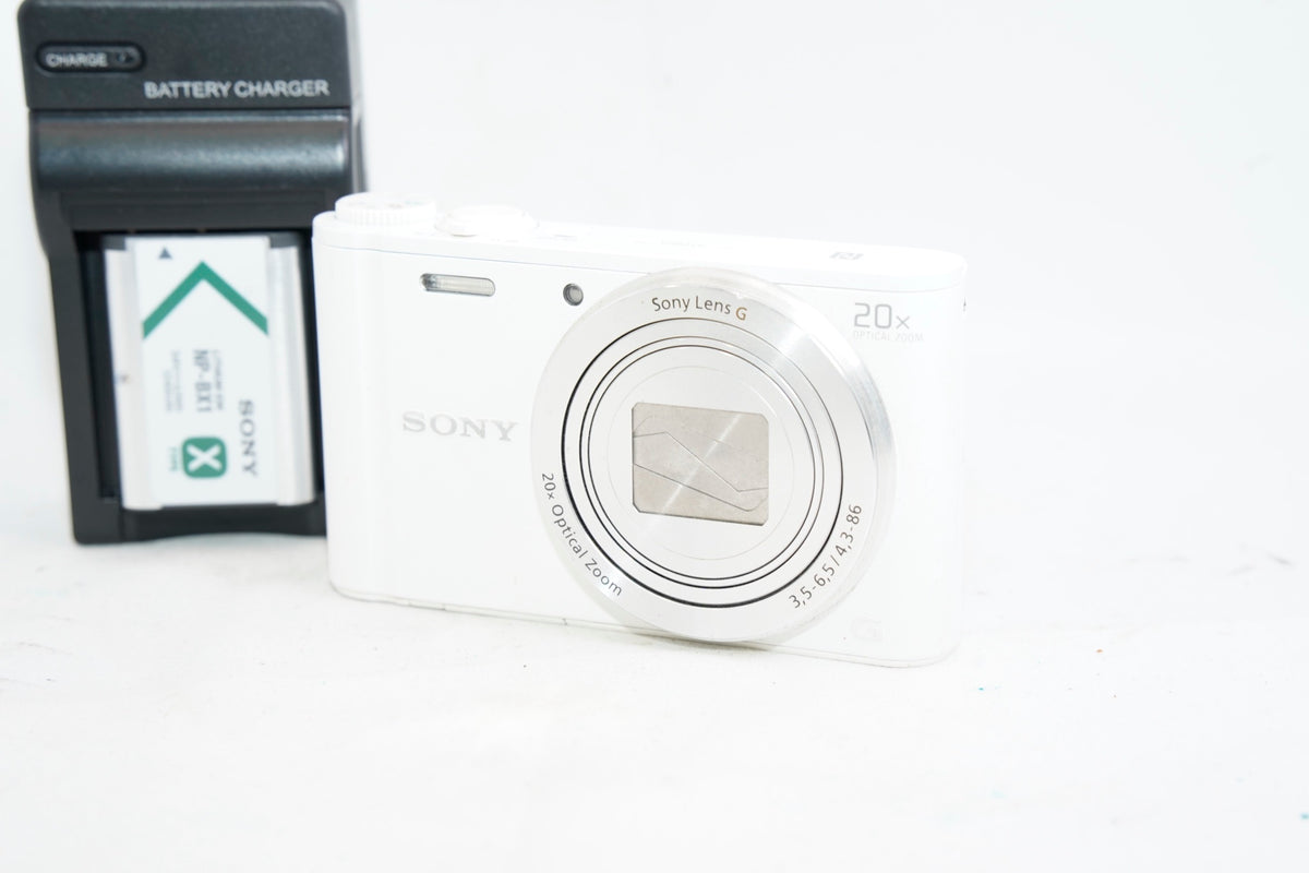 SONY Cyber-shot DSC-WX350 ホワイト(付属:バッテリー)