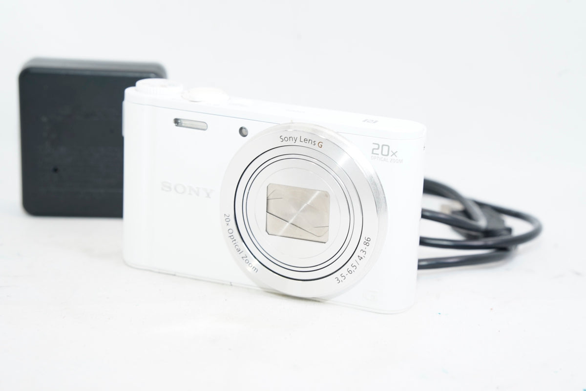 SONY Cyber-shot DSC-WX350 ホワイト(付属:充電器、バッテリー)