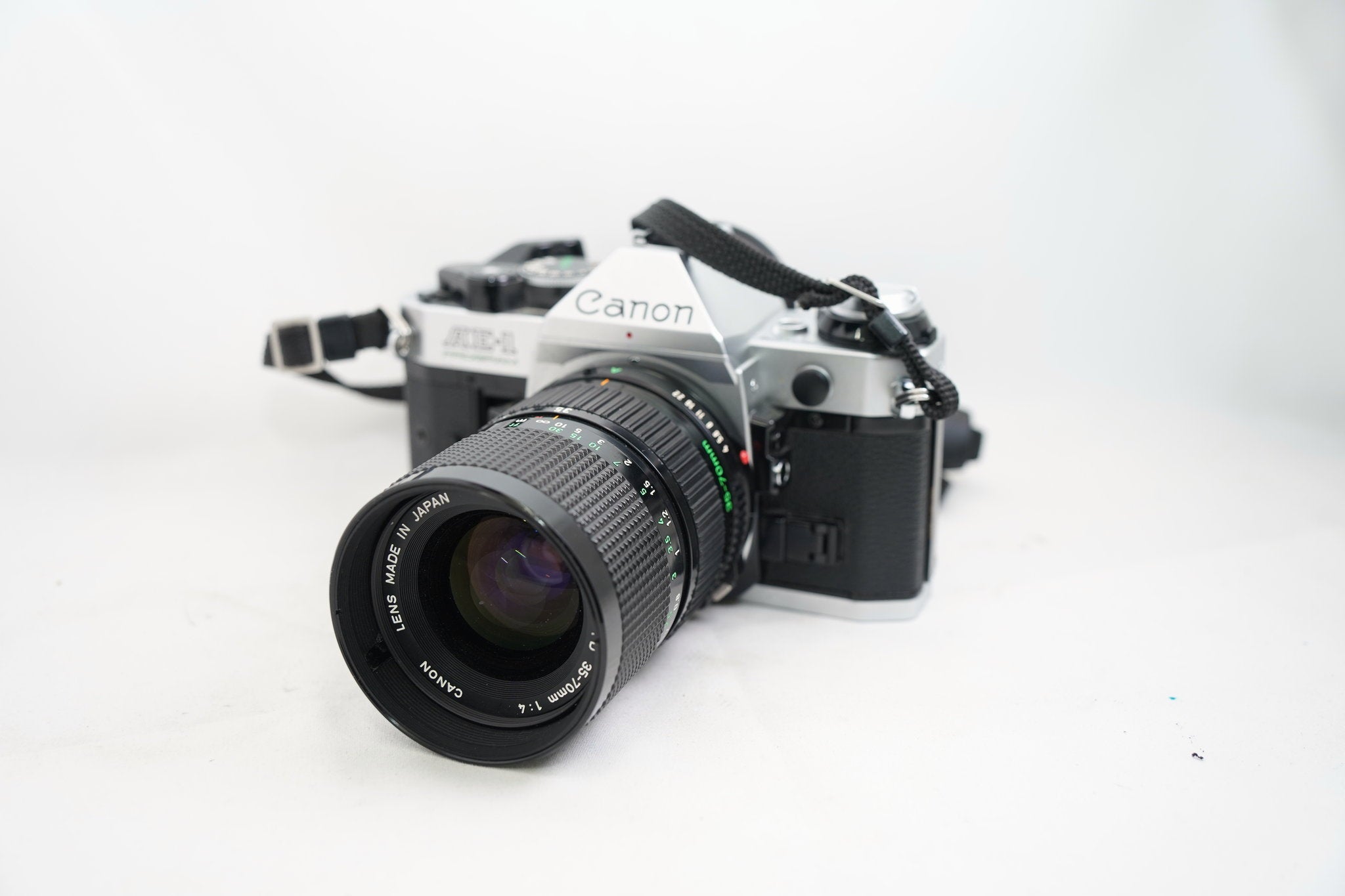 【整備済完動】Canon AE-1 PROGRAM+New FD 35-70mm Canon AE-1 PROGRAM シルバー FD 35-70mm F4