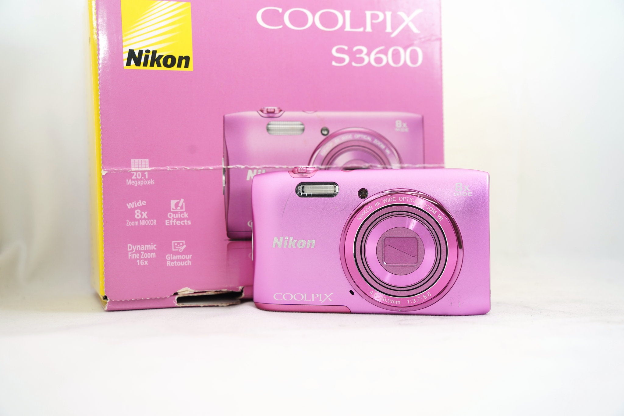 Nikon COOLPIX S3600 ピンク Nikon COOLPIX S3600 ピンク