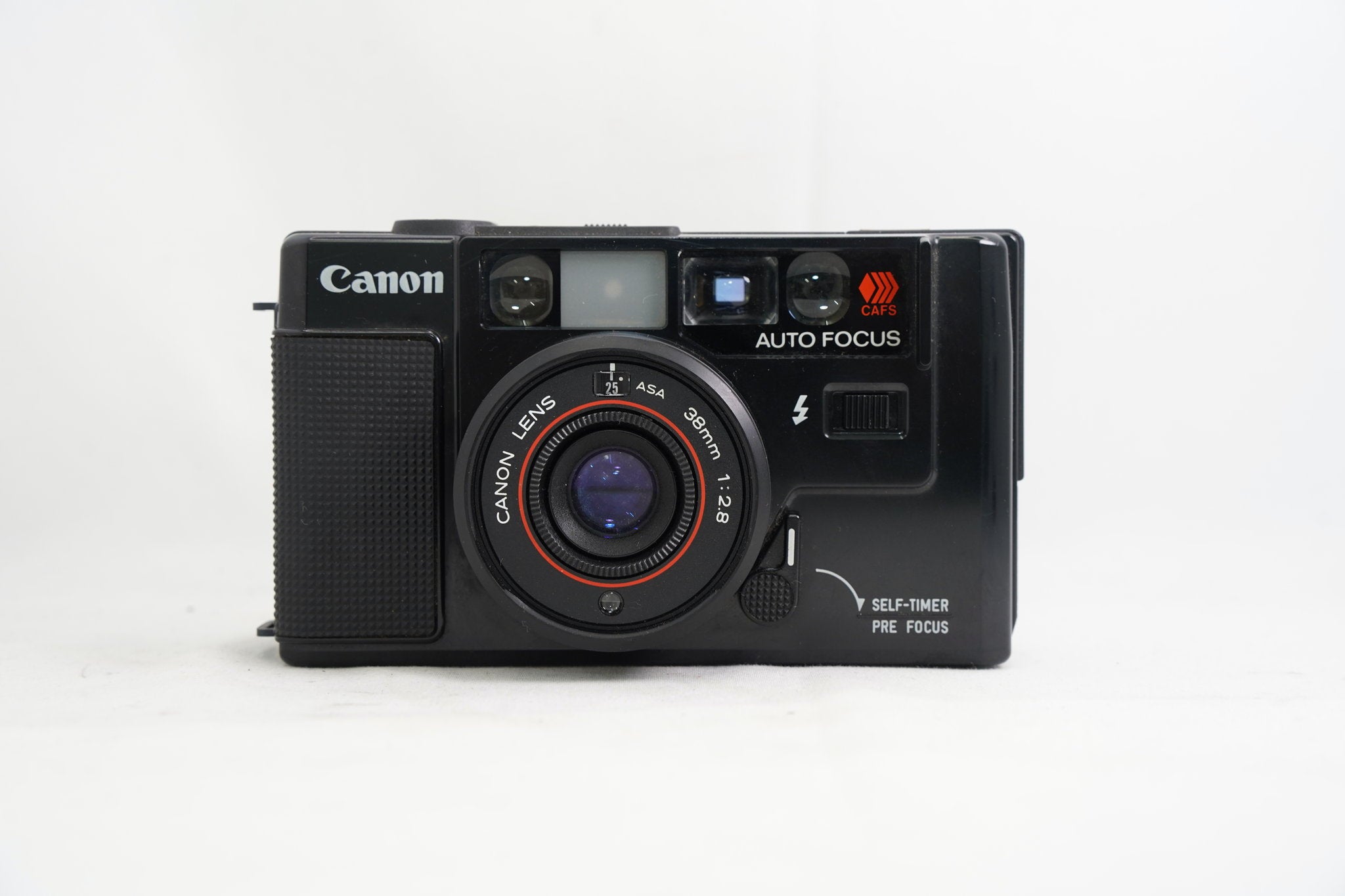 【動作品】Canon AF35M キヤノンコンパクトカメラ フィルムカメラ 黒 CANON AF35M ブラック