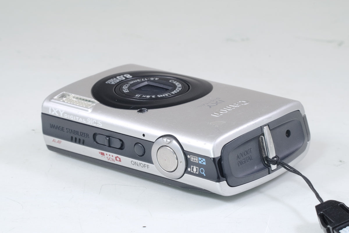 CANON IXY DIGITAL 910 IS シルバー バッテリー 付き