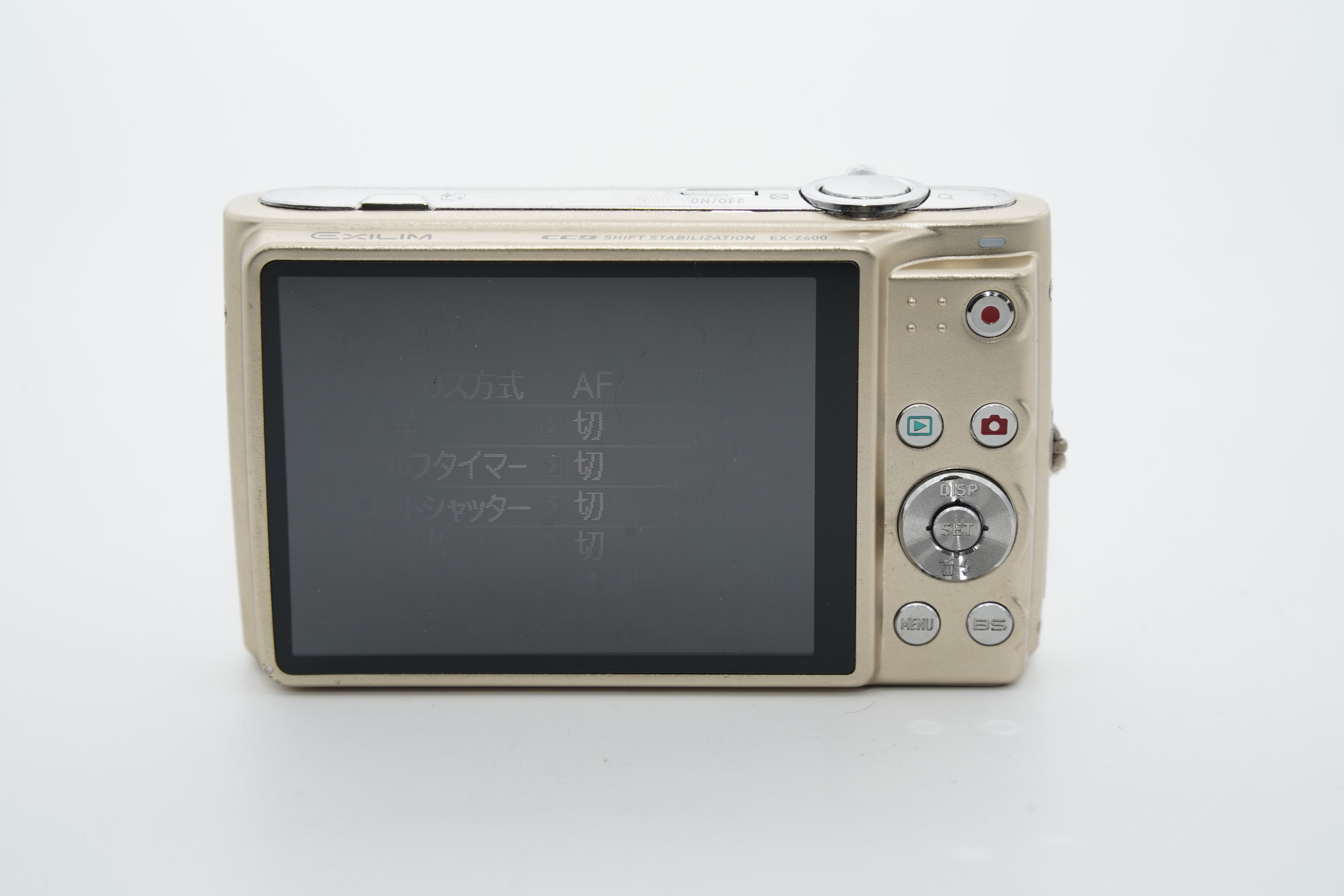 CASIO EXILIM EX-Z400 ゴールド 充電器 バッテリー付属