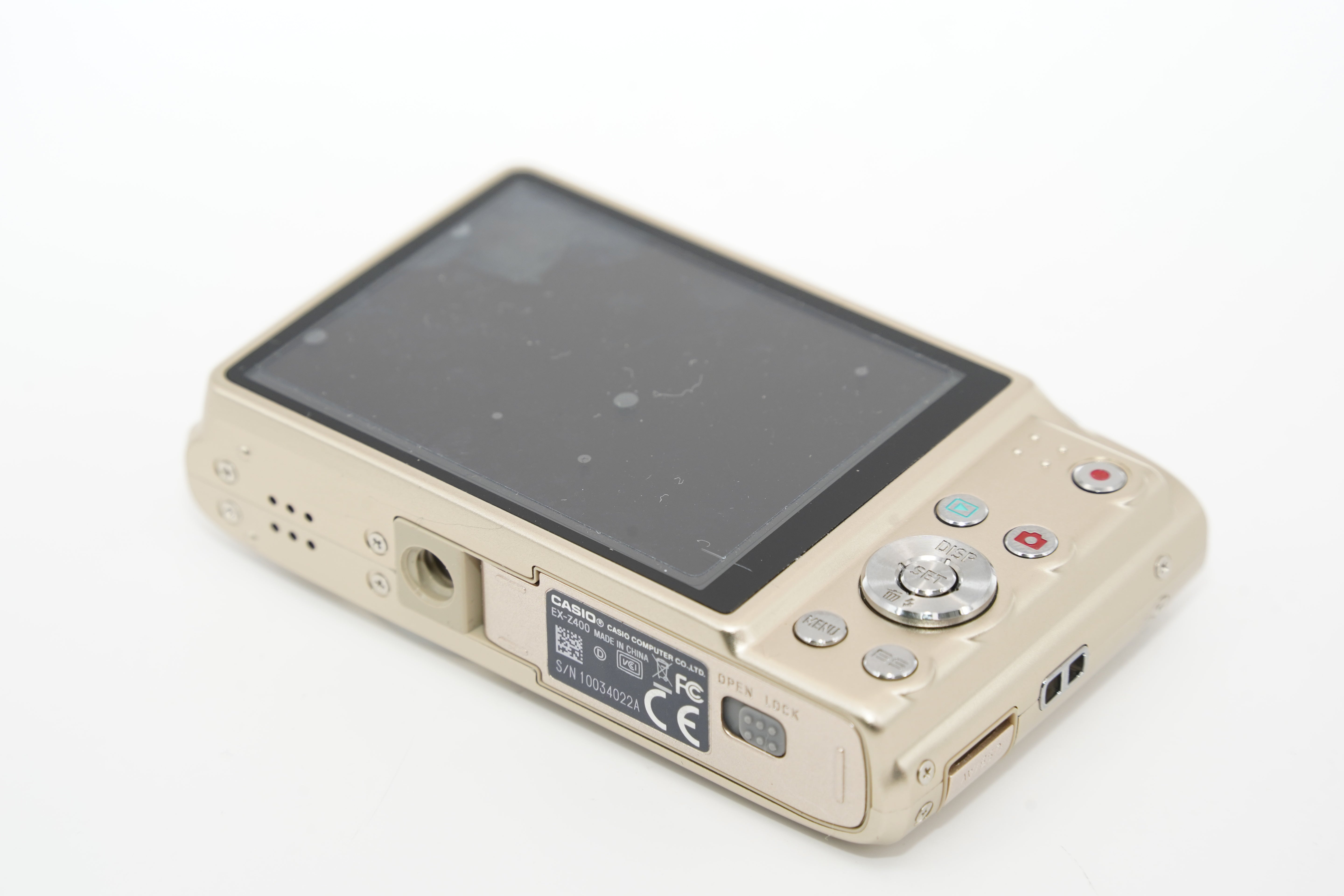 CASIO EXILIM EX-Z400 ゴールド 充電器 バッテリー 付属