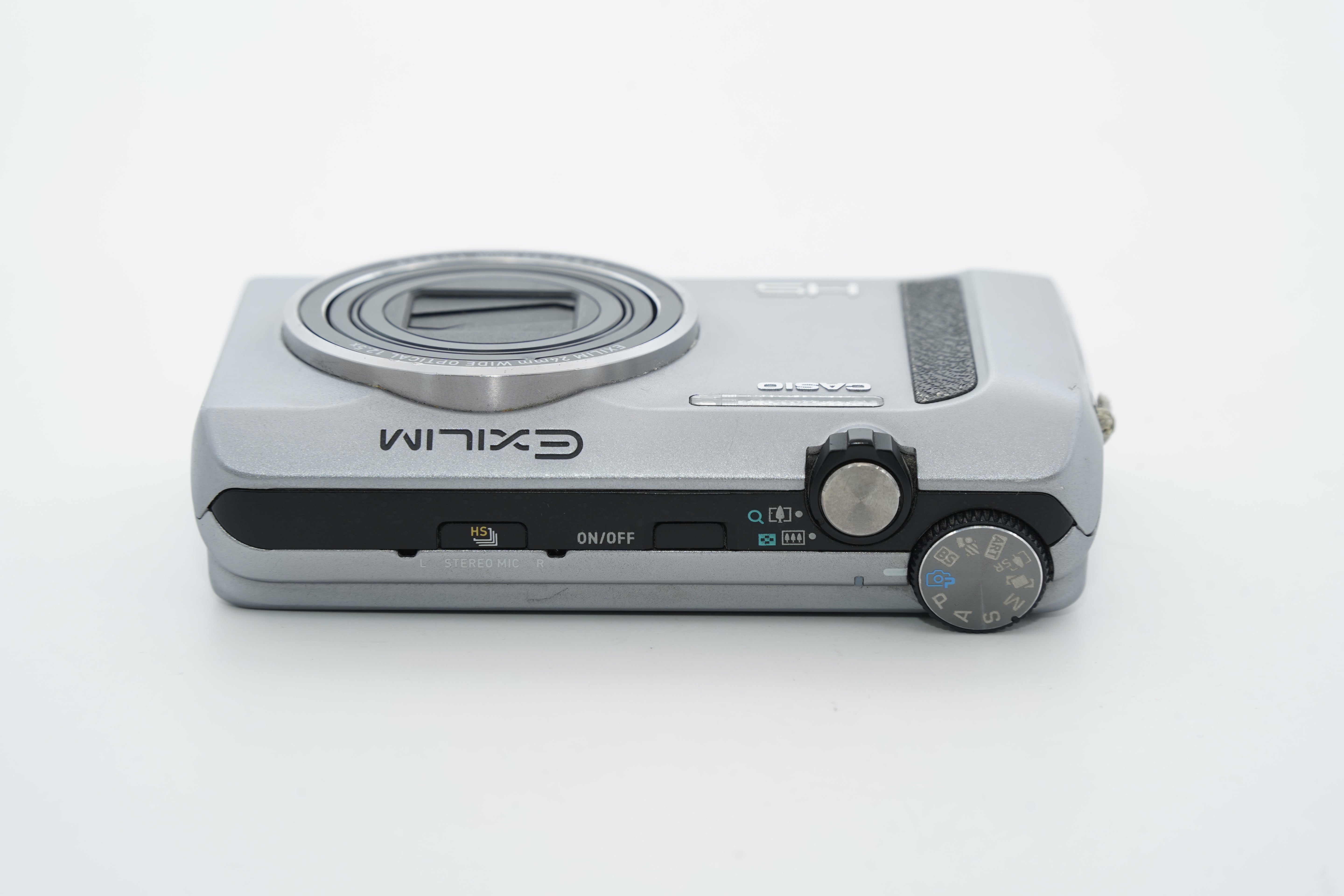 CASIO EXILIM EX-ZR400 シルバー 充電器 バッテリー付属 #2886