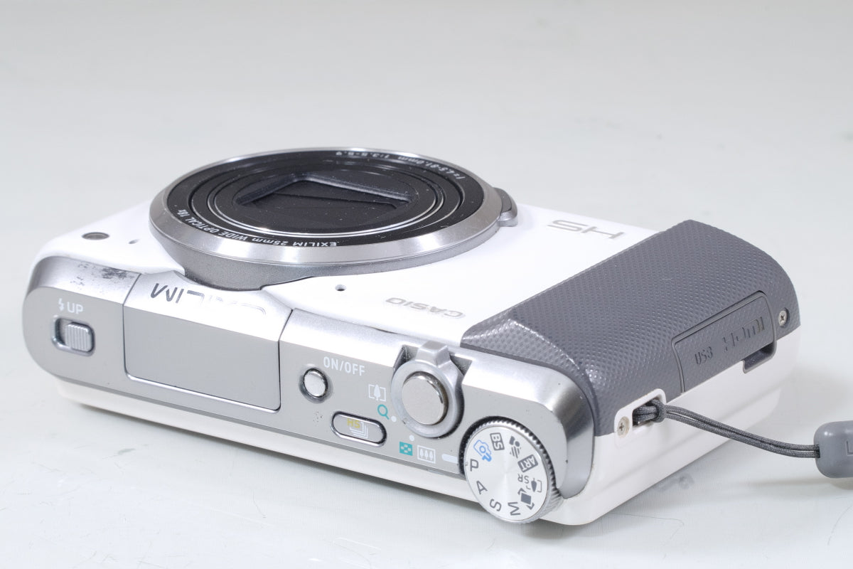 CASIO EXILIM EX-ZR700 ホワイト バッテリー, 付き