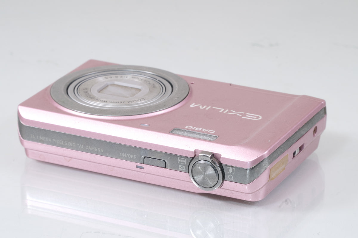 CASIO EXILIM EX-ZS5 ピンク バッテリー, 付き