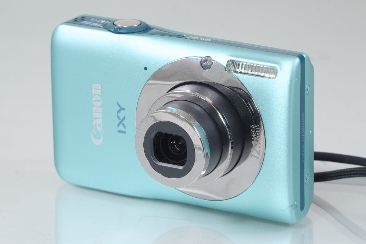 Canon IXY 200F ブルー バッテリー, 充電器, 元箱, 付き