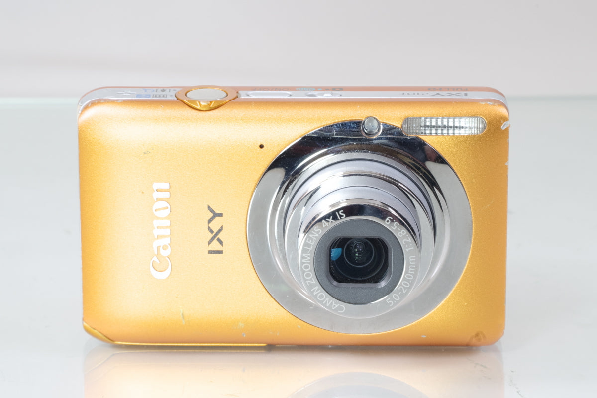 Canon IXY 210F オレンジ バッテリー, 充電器, 付き