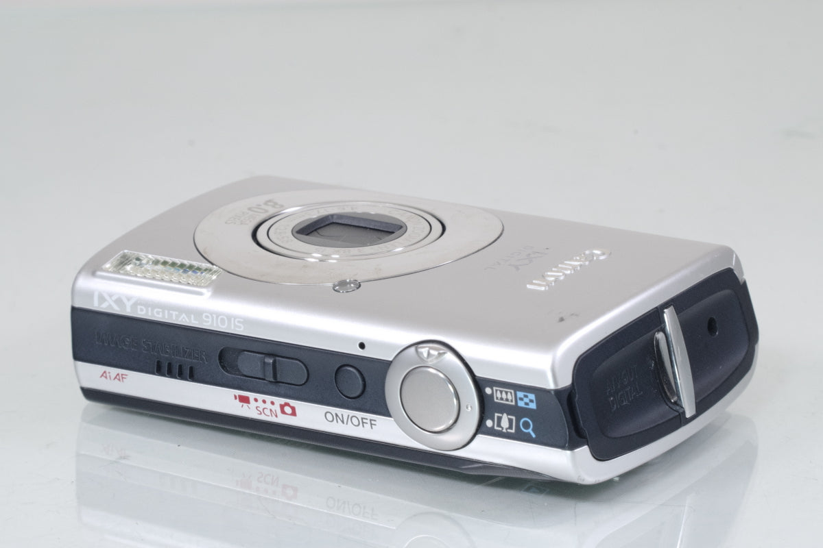 Canon IXY DIGITAL 910 IS シルバー バッテリー 付き