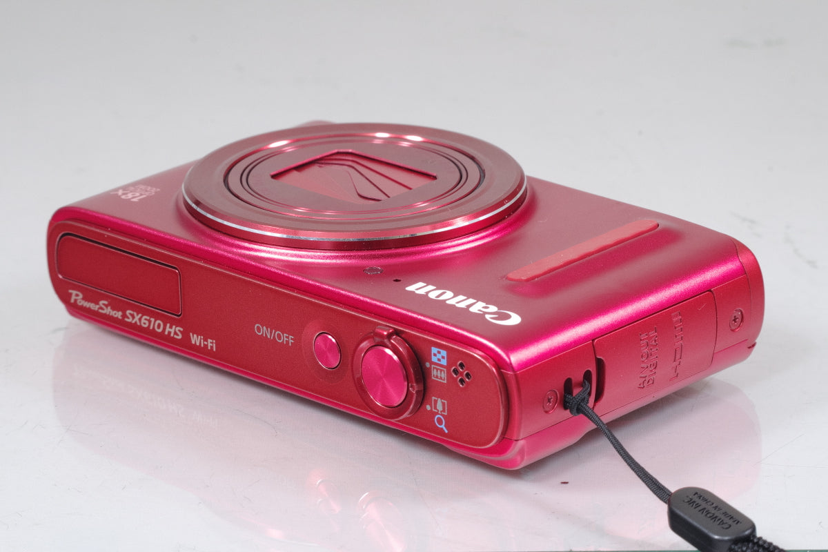 Canon PowerShot SX610 HS レッド