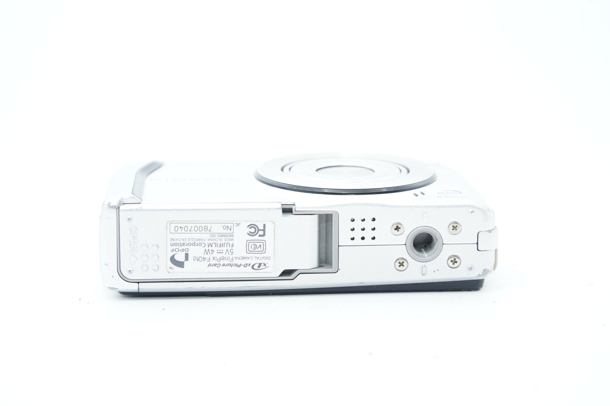 FUJIFILM FinePixF40 fd シルバー 充電器 バッテリー 付属