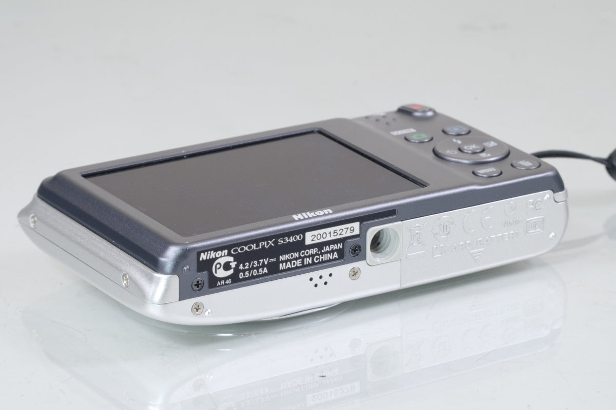 Nikon COOLPIX S3400 シルバー 充電器 その他 付き