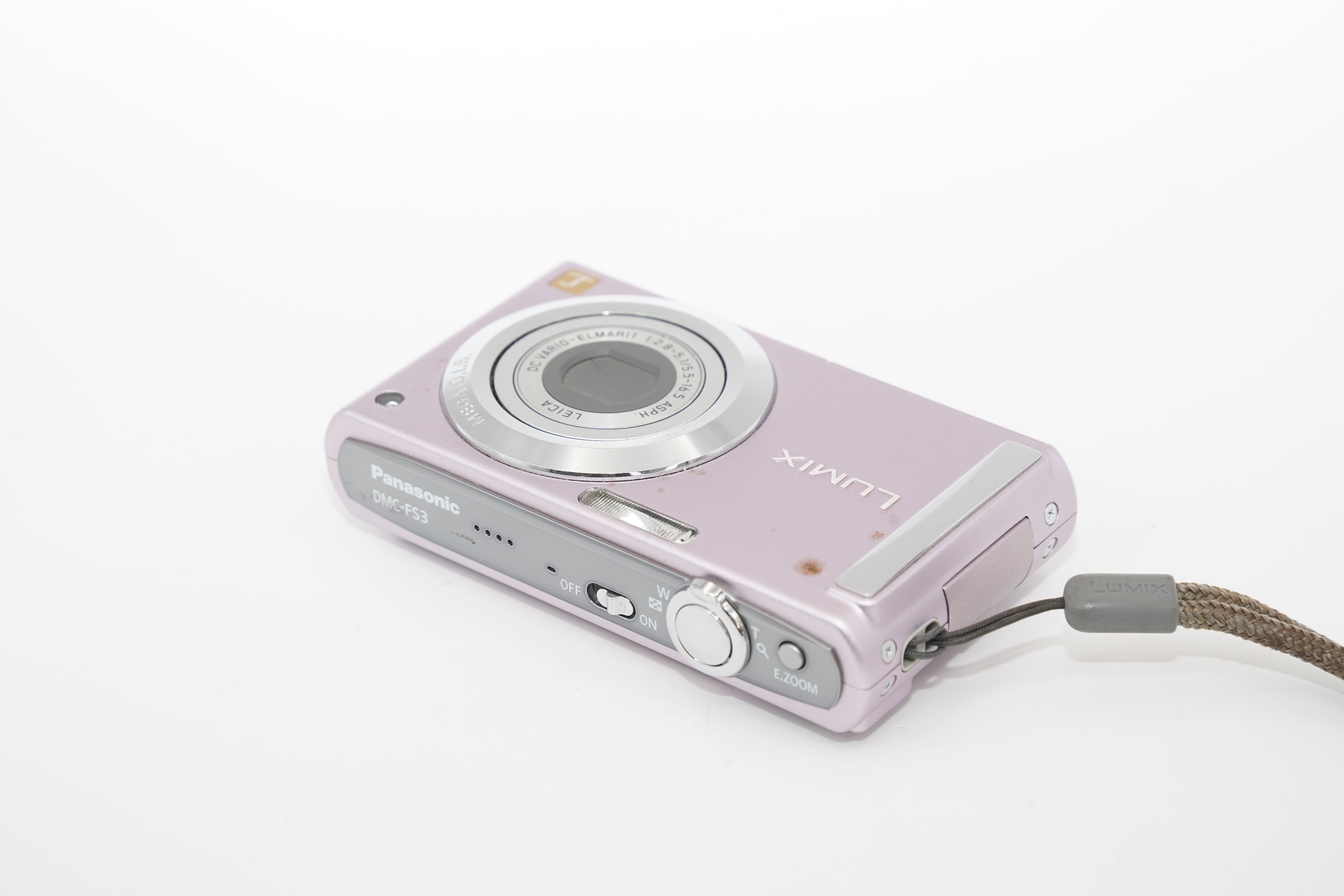 Panasonic LUMIX DMC-FS3 ピンク 箱 充電器 バッテリー付属