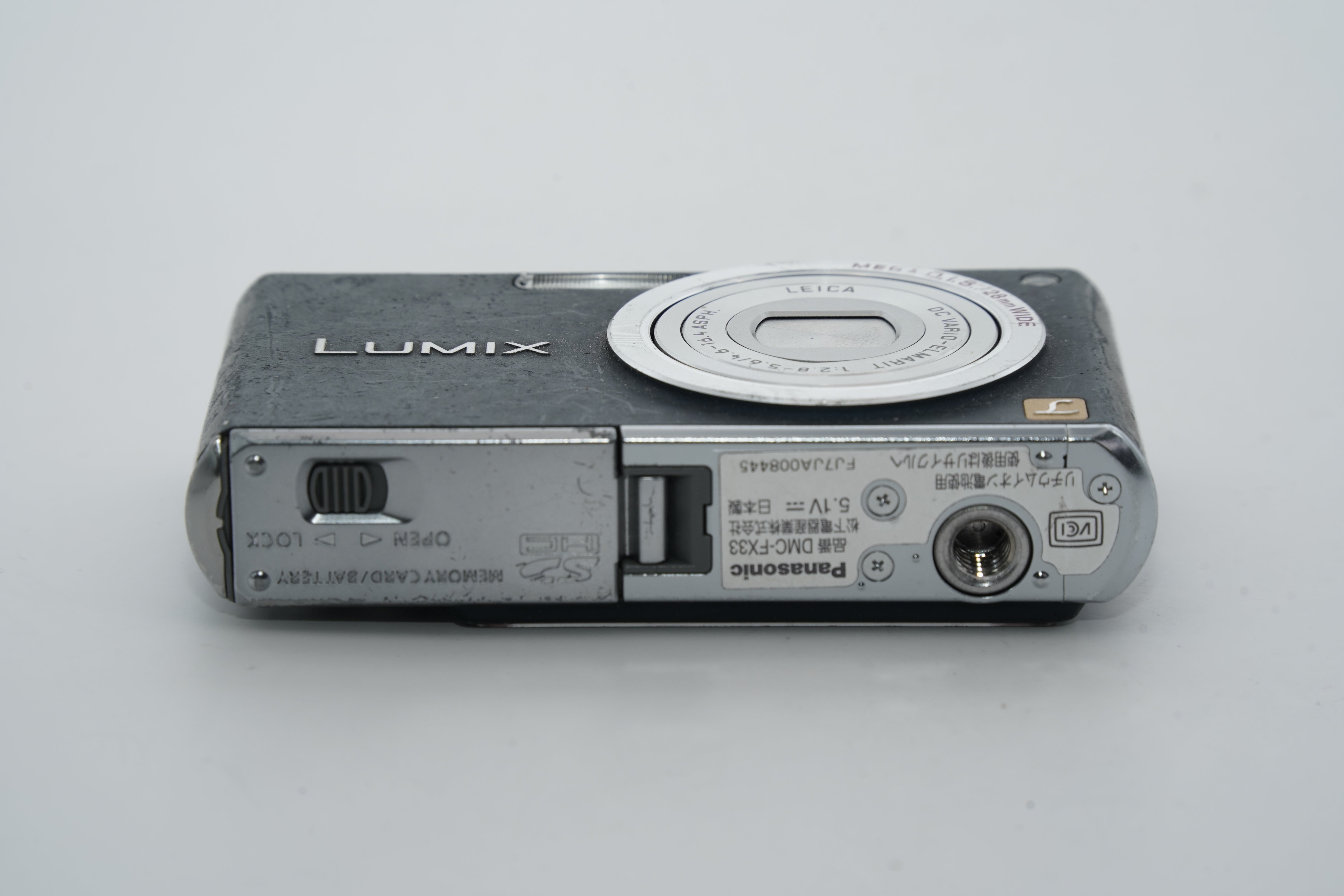 Panasonic LUMIX DMC-FX33 ブルー 充電器 バッテリー付属