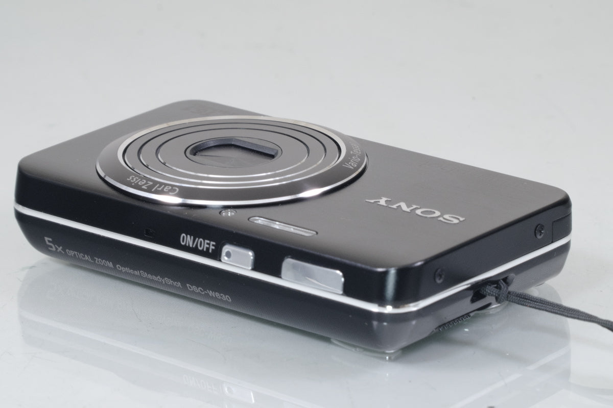 SONY Cyber-shot DSC-W630 ブラック バッテリー 付き