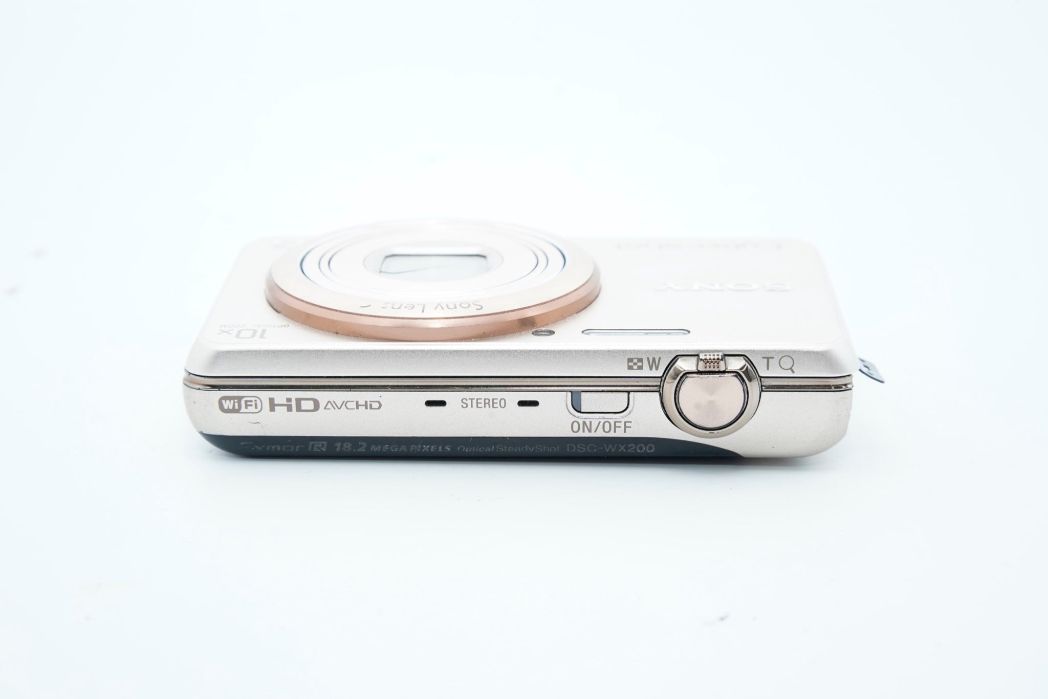 SONY Cyber-shot DSC-WX200 ゴールド バッテリー 充電器付属
