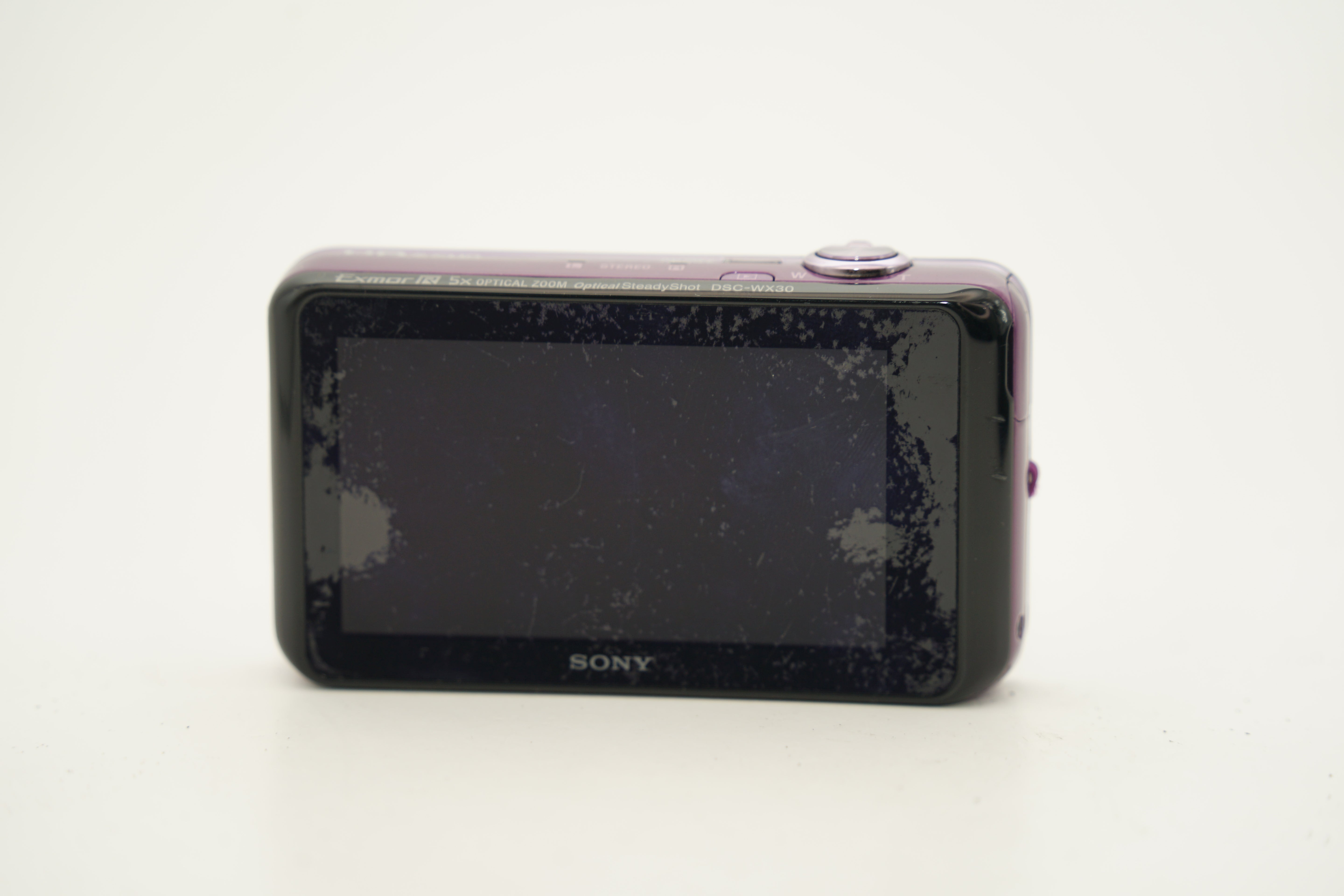 SONY Cyber-shot DSC-WX30 パープル バッテリー付属