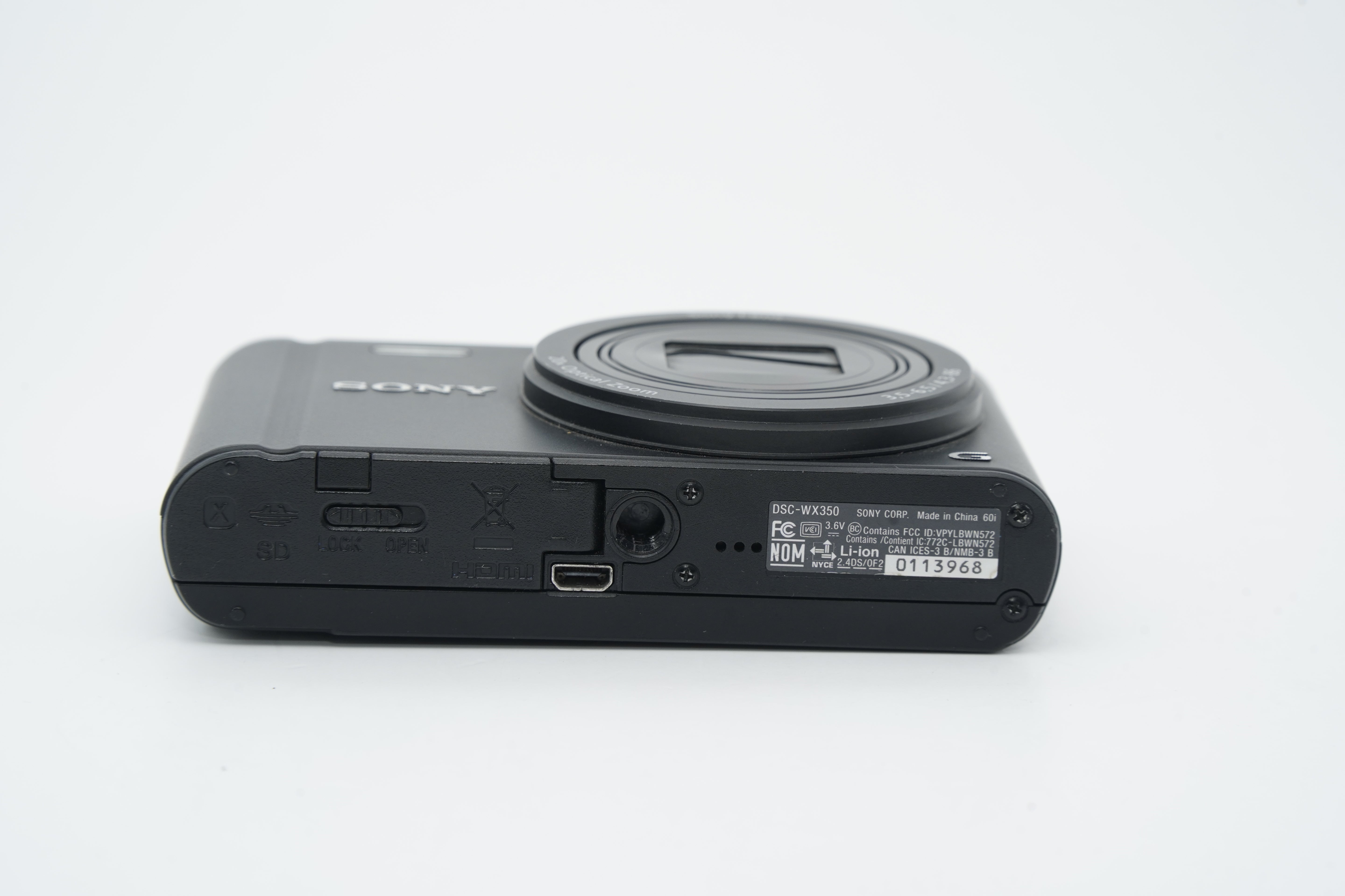 SONY Cyber-shot DSC-WX350 ブラック バッテリー付属
