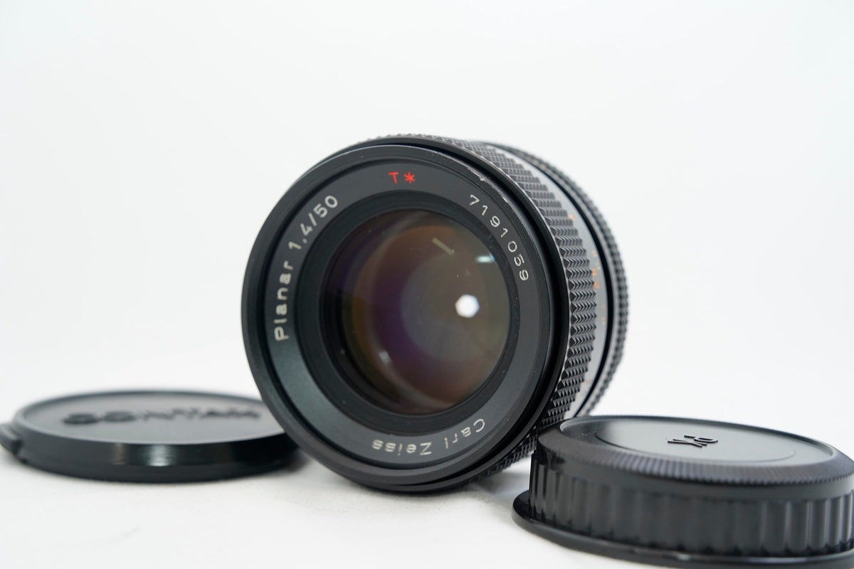 CONTAX Carl Zeiss Planar 50mm F1.4 MMJ 買取実績