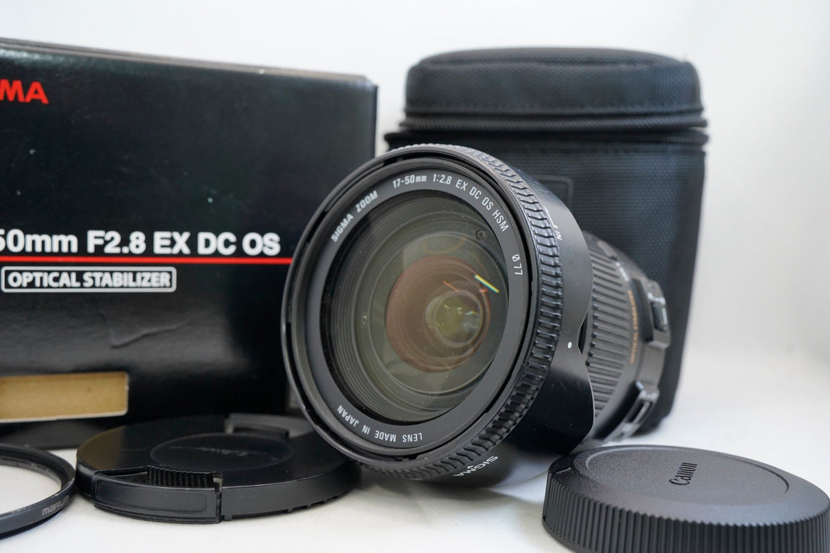 SIGMA 17-50mm F2.8 EX DC HSM キャノン用 買取実績