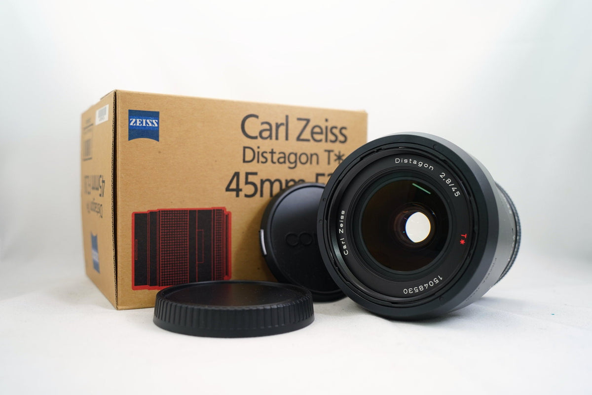 Contax Carl Zeiss Distagon T* 45mm f2.8 645マウント 買取実績