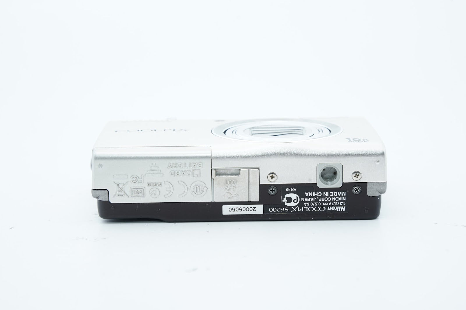 Nikon COOLPIX S6200 ｼﾙﾊﾞｰ バッテリー 充電器 箱 付属