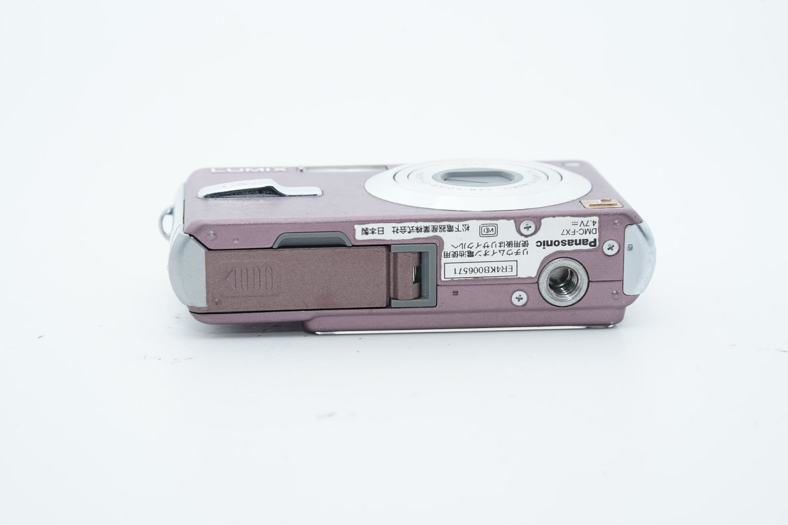 Panasonic LUMIX DMC-FX7 ﾌﾞﾛﾝｽﾞバッテリー 充電器 箱 付属