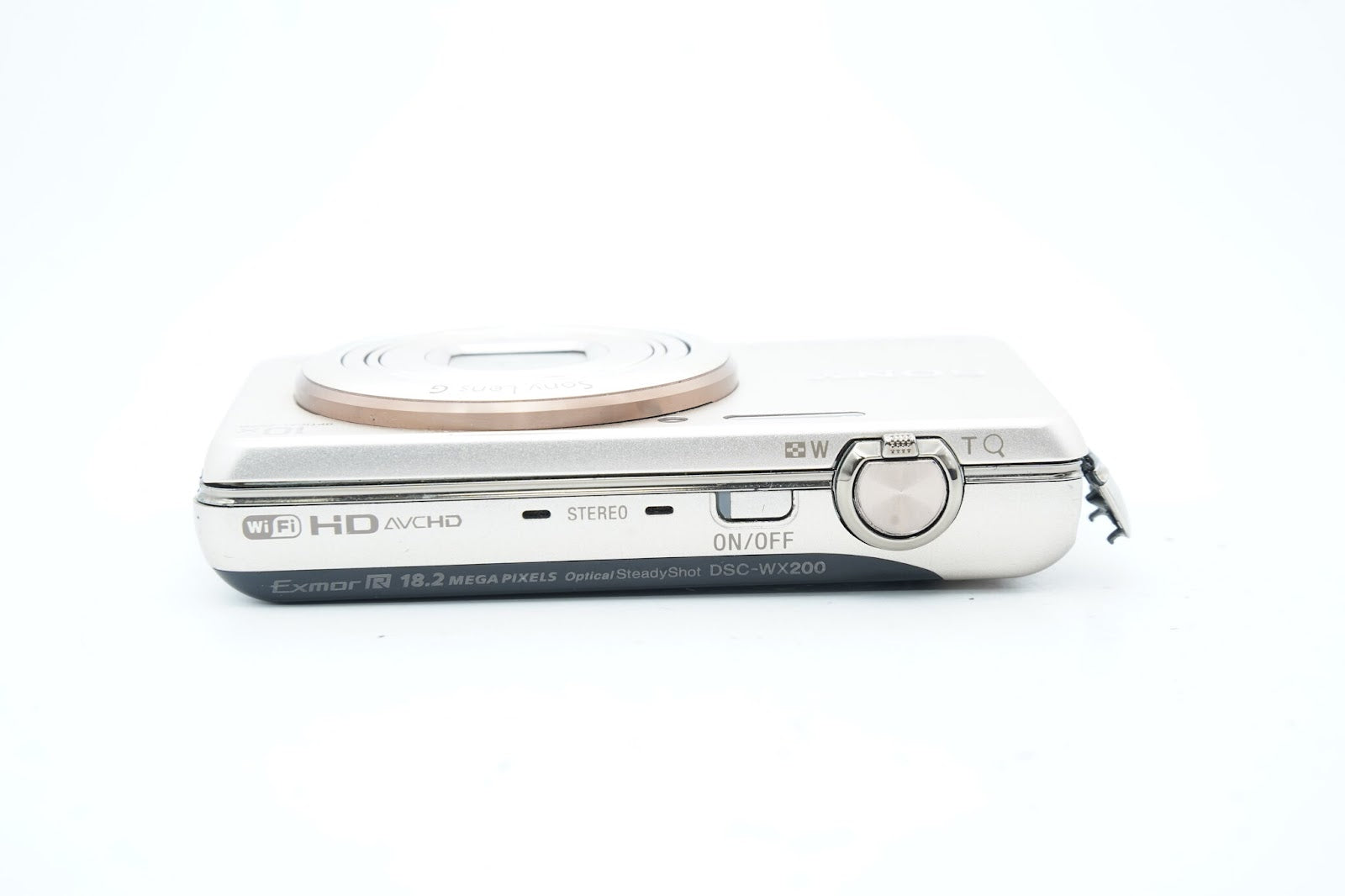 SONY Cyber-shot DSC-WX200 ゴールド バッテリー 充電器付属