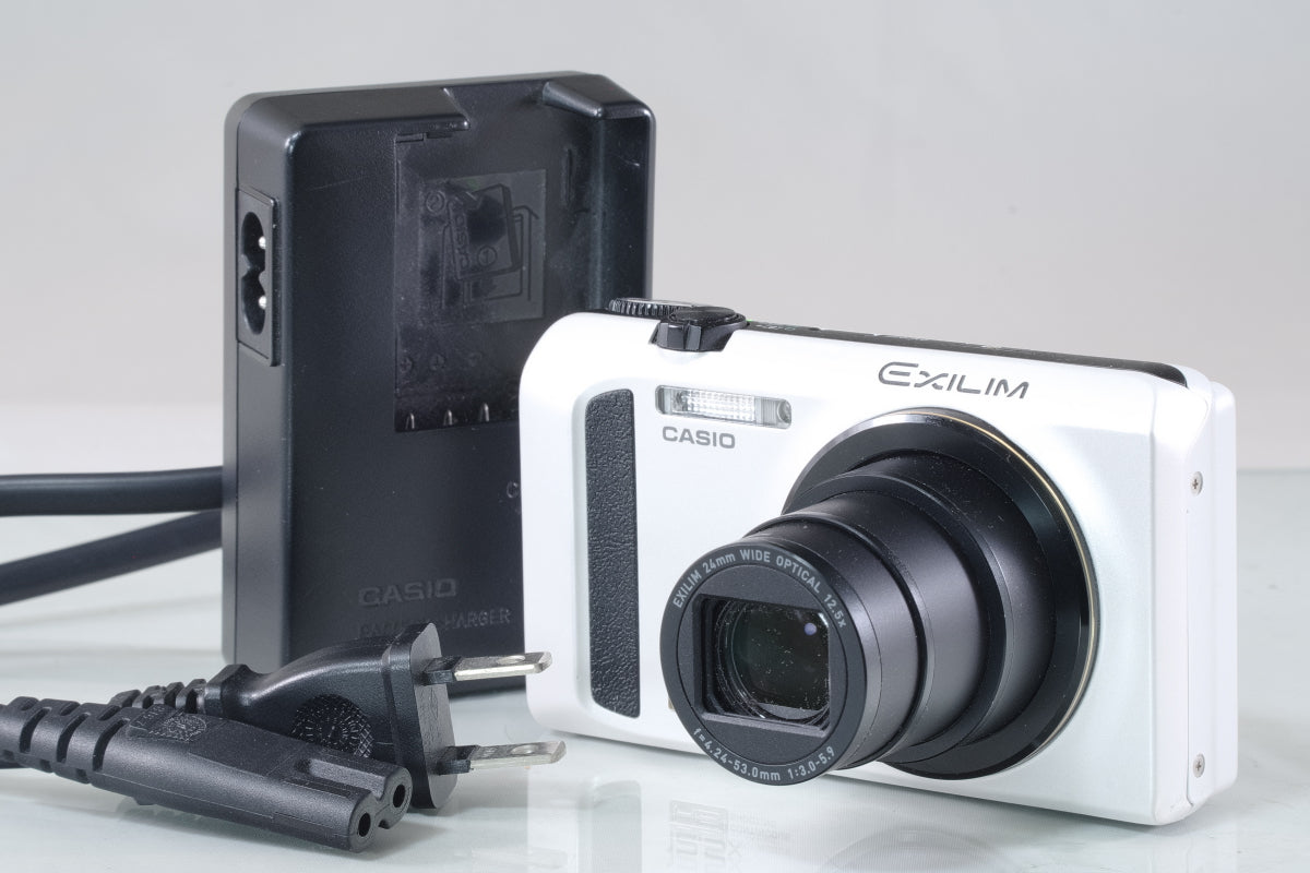 CASIO EXILIM EX-ZR100 ホワイト 中古｜東京中古カメラ